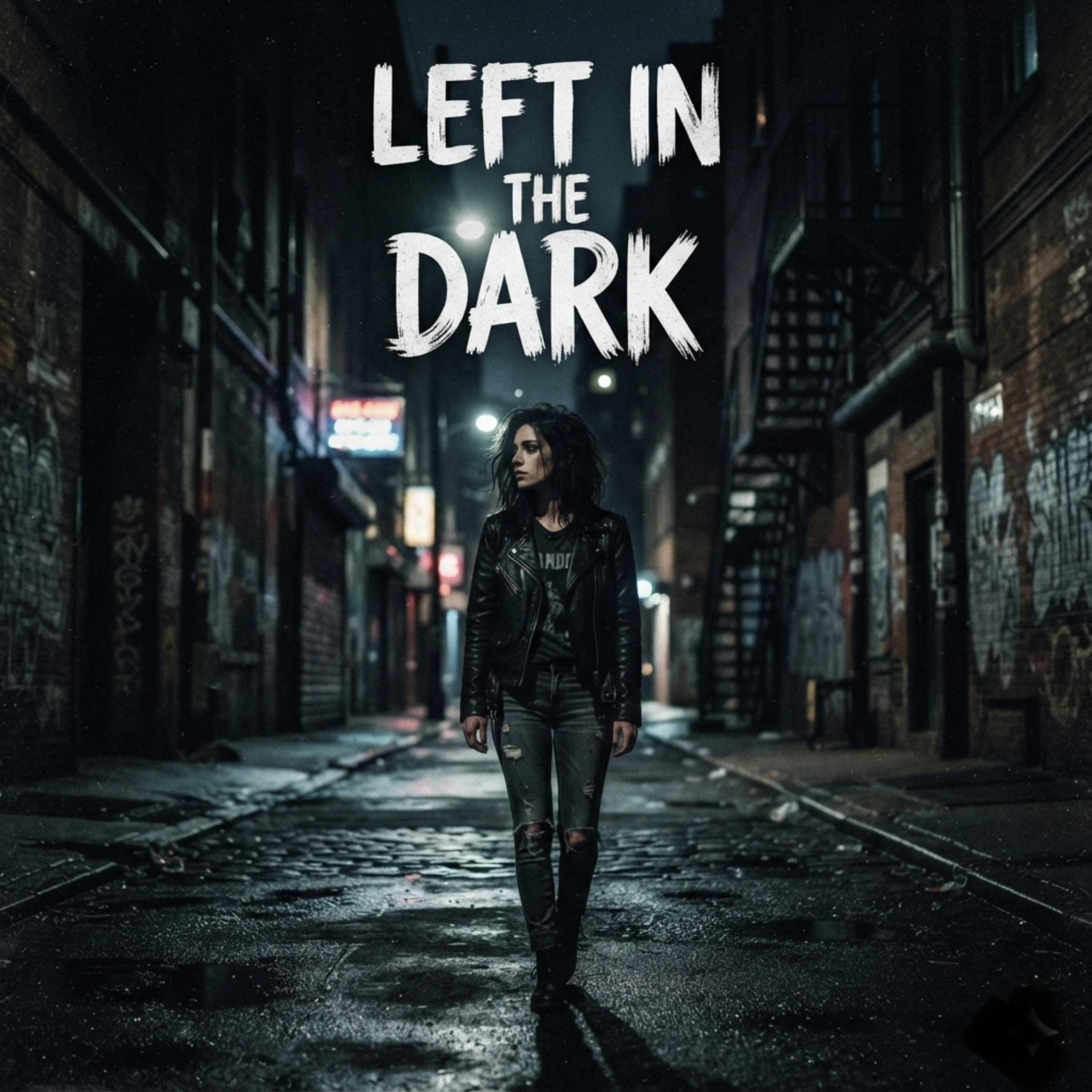 Left in the dark by Broken Rebel cover art