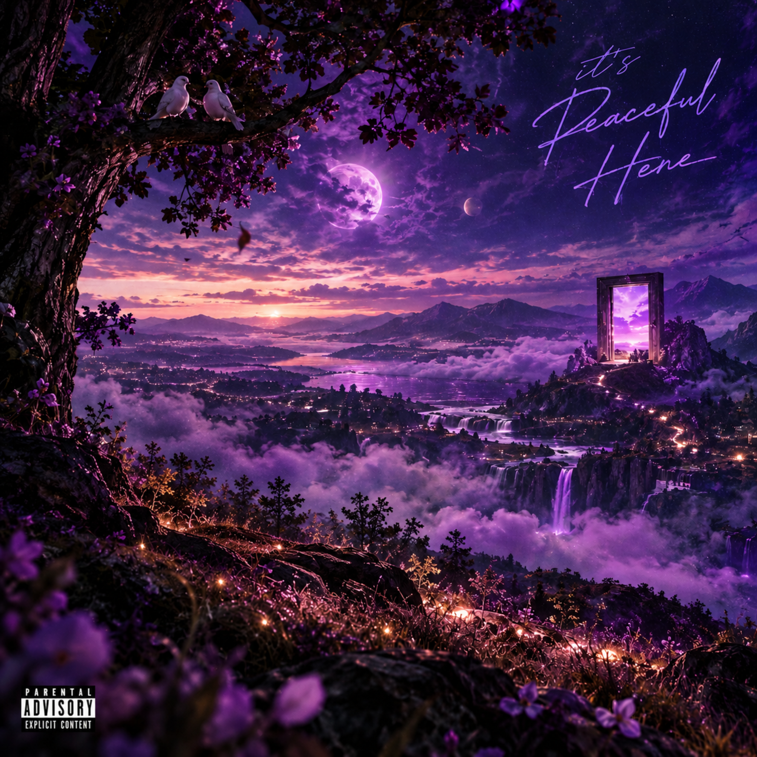 It’s Peaceful Here. by Aaron Kinnemore cover art