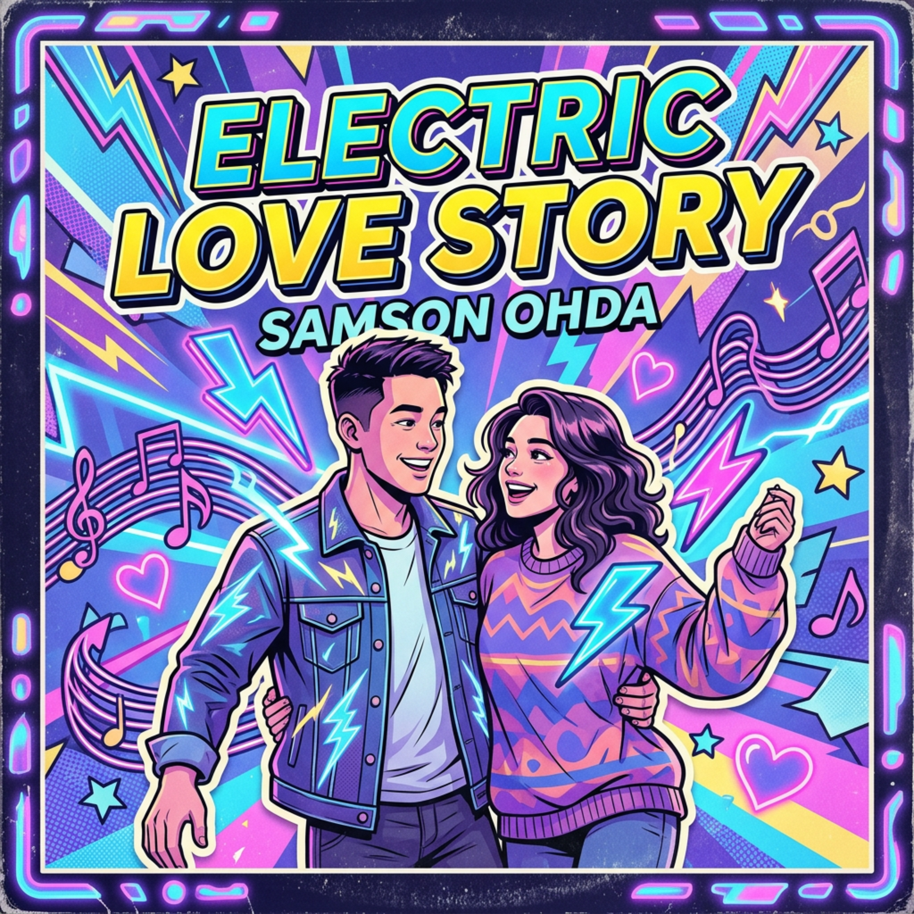 Electric Love Story by Samson Ohda  cover art