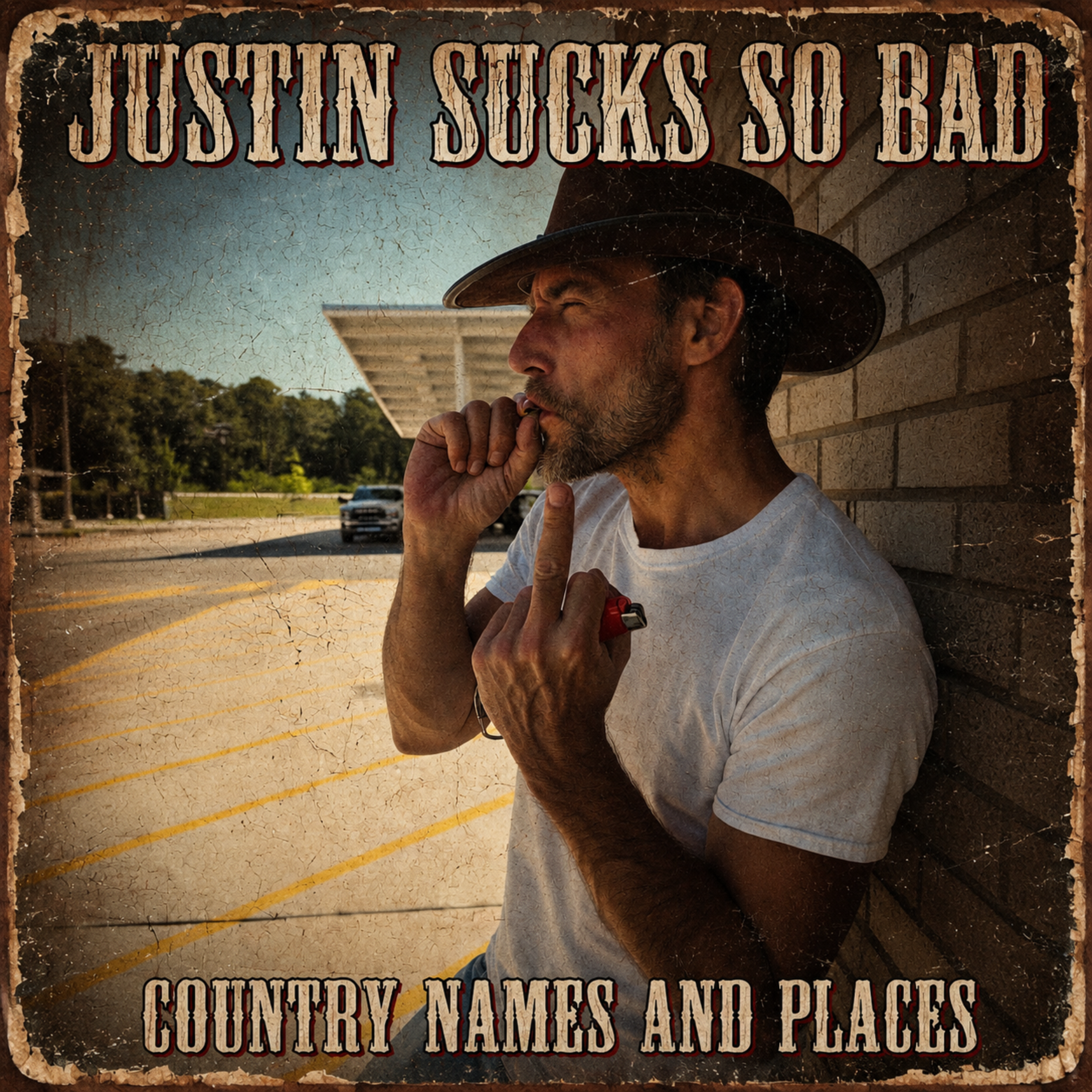 Justin Sucks by Country Names and Places cover art