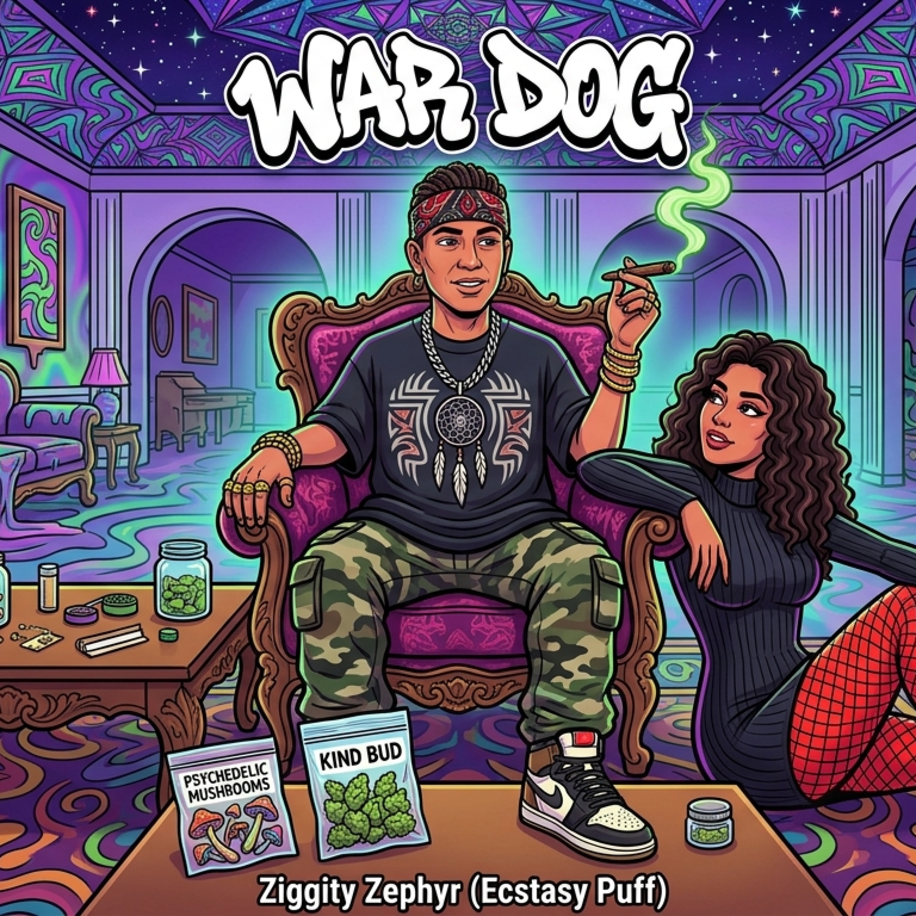 Ziggity Zephyr (Ecstasy Puff) by War Dog cover art