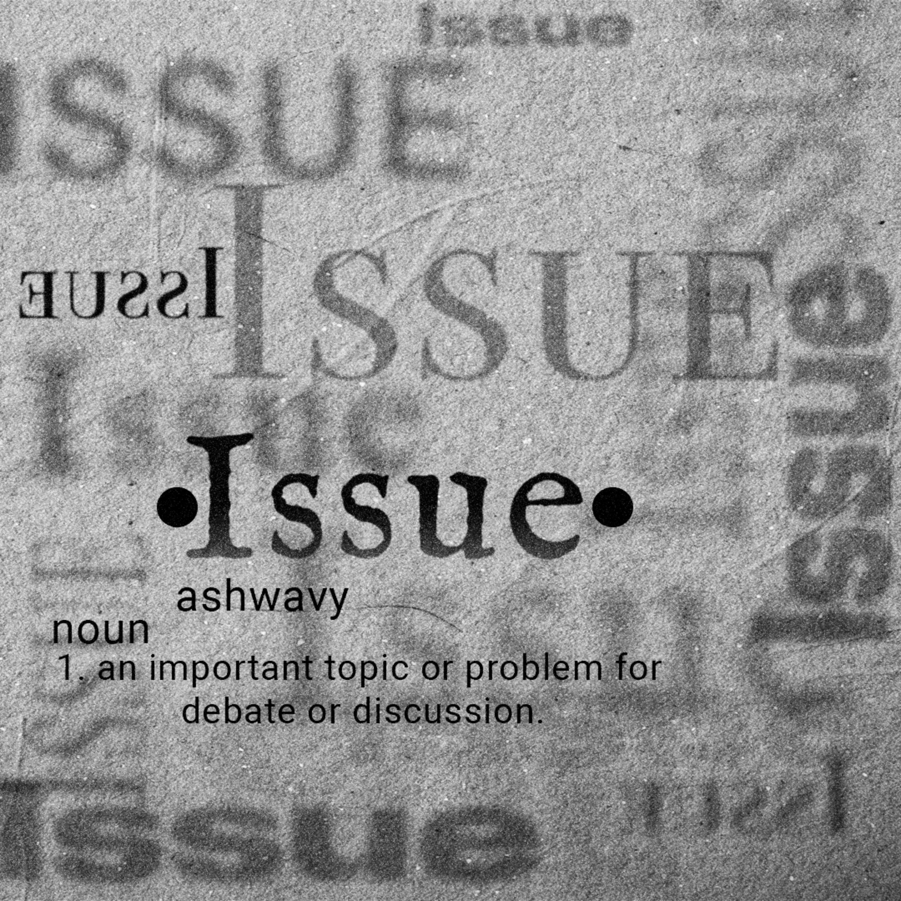 Issue artwork