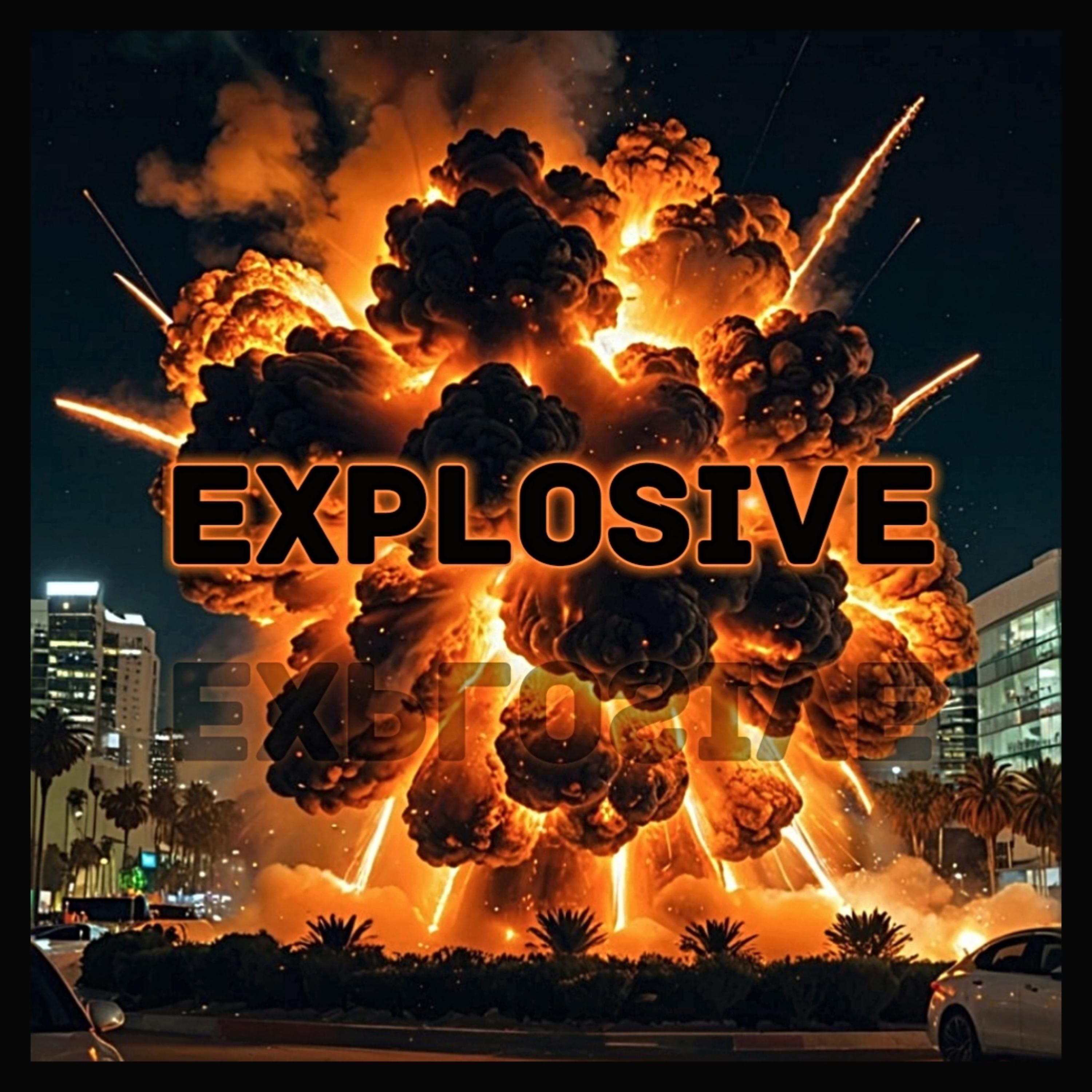Explosive artwork