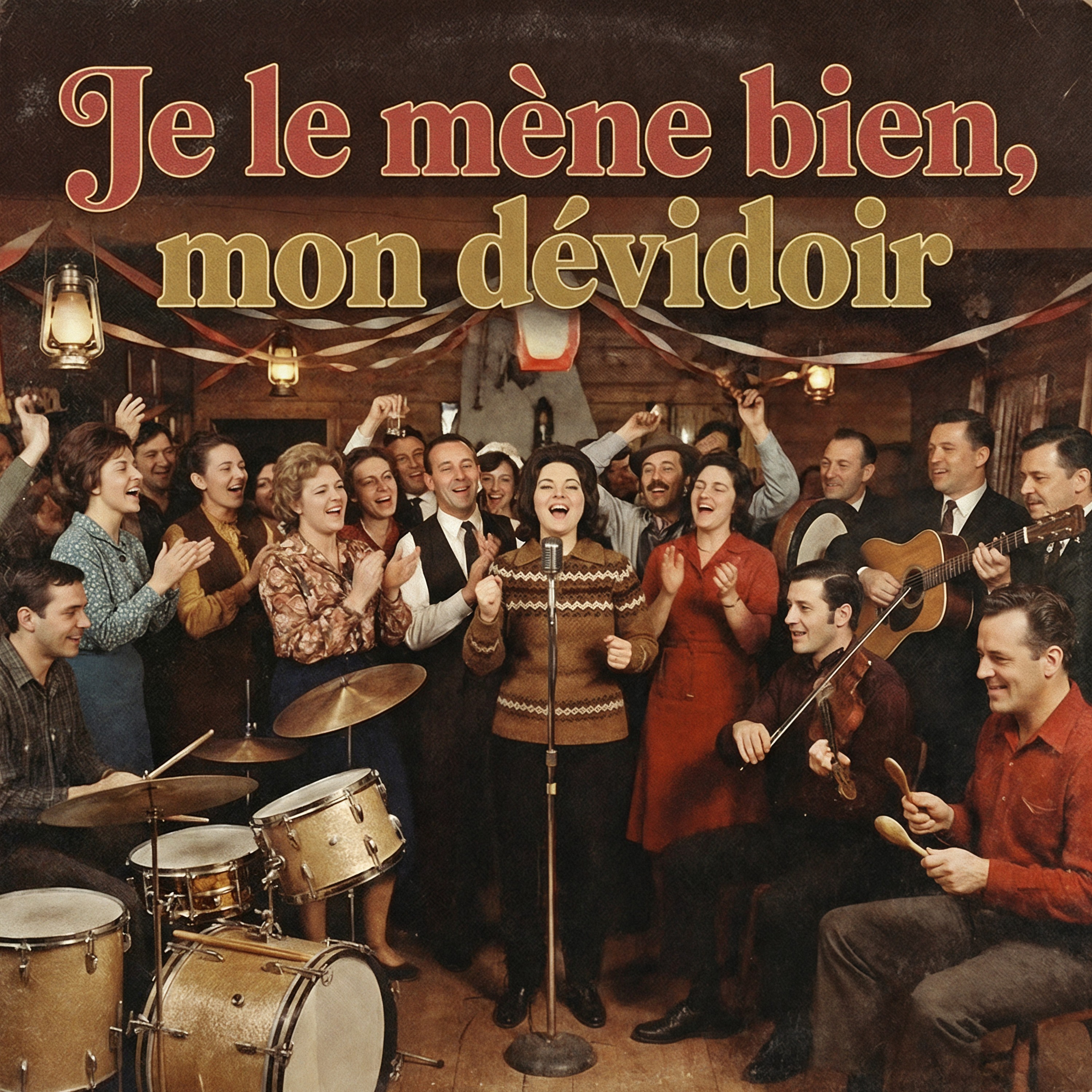 Je le mène bien, mon dévidoir artwork