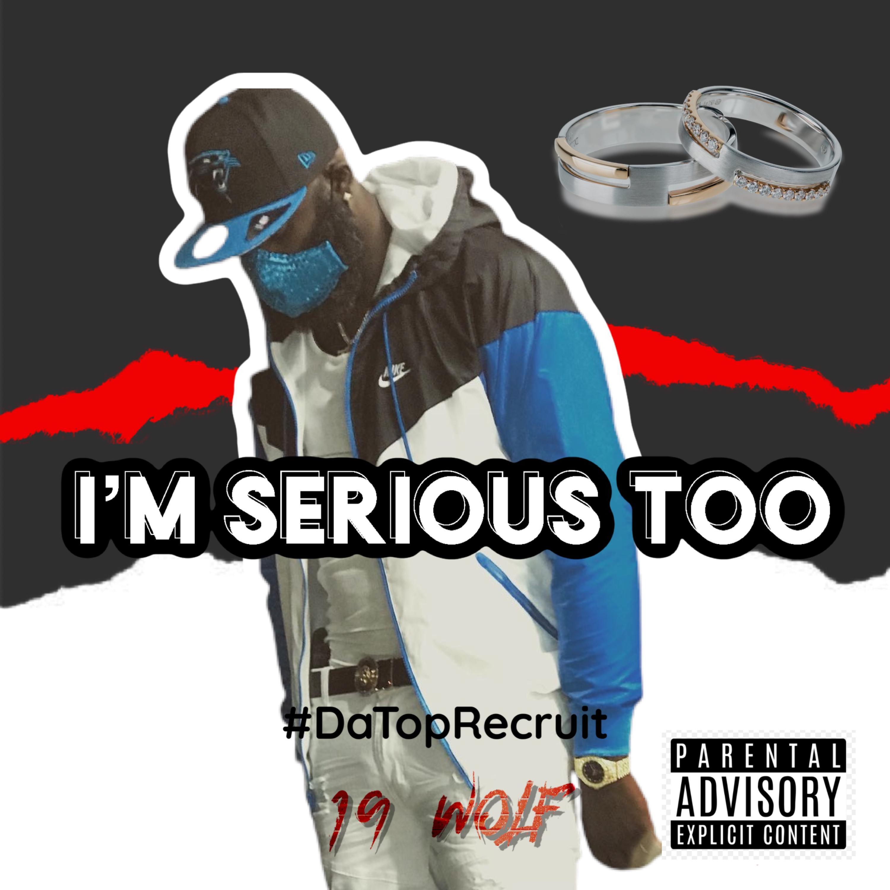 I'm Serious Too by 19 Wolf cover art