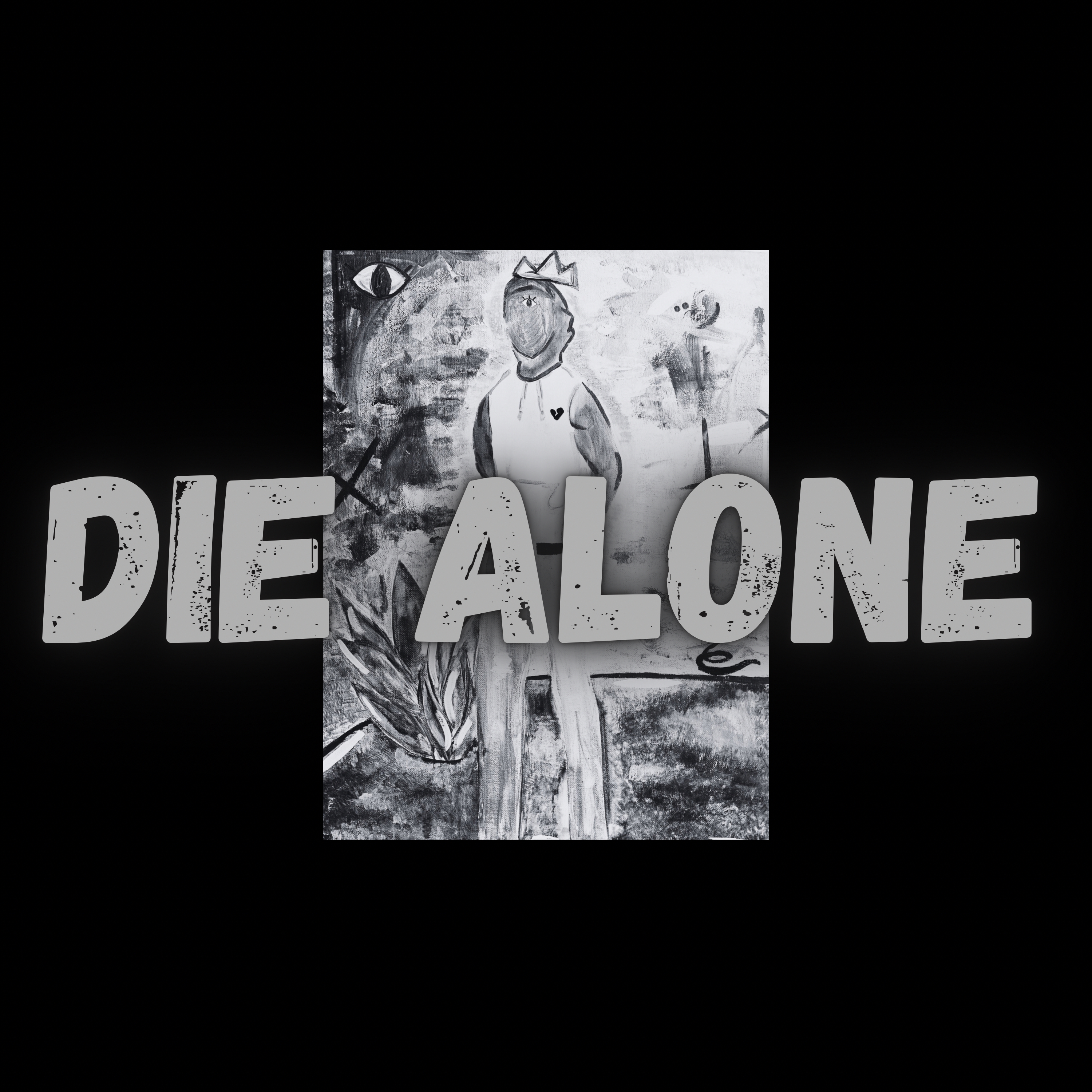 DIE ALONE by 8DREY cover art