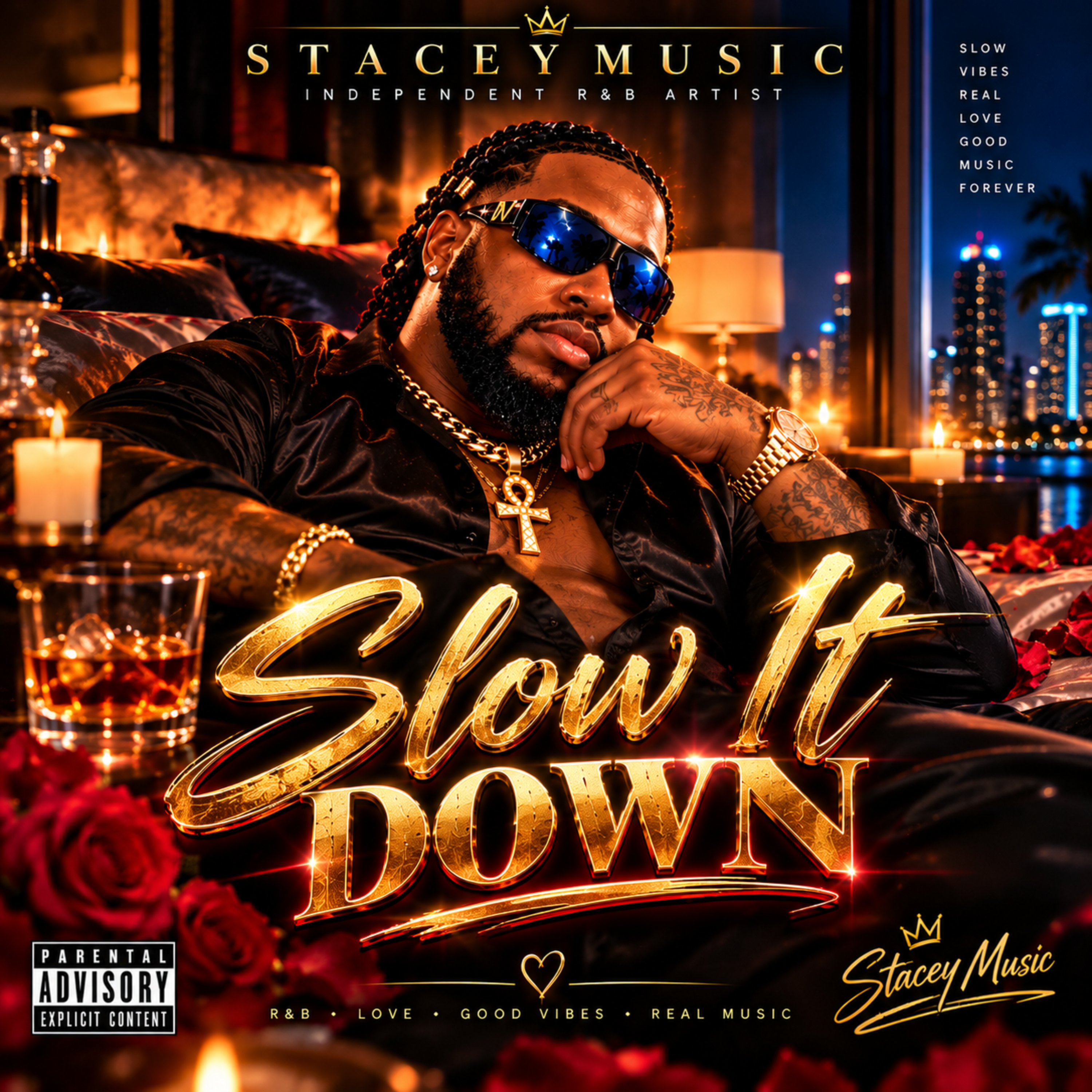Slow It Down by Stacey Music cover art