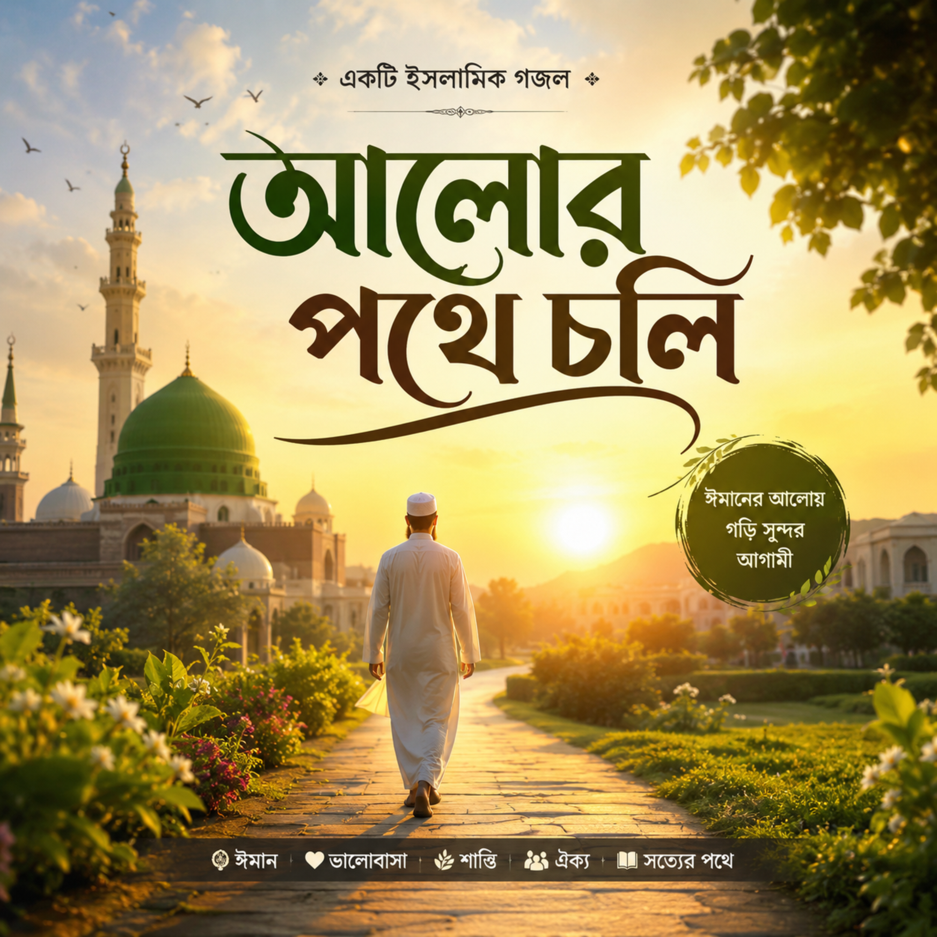 আলোর পথে চলি by Hafizur Rahman Siddique cover art