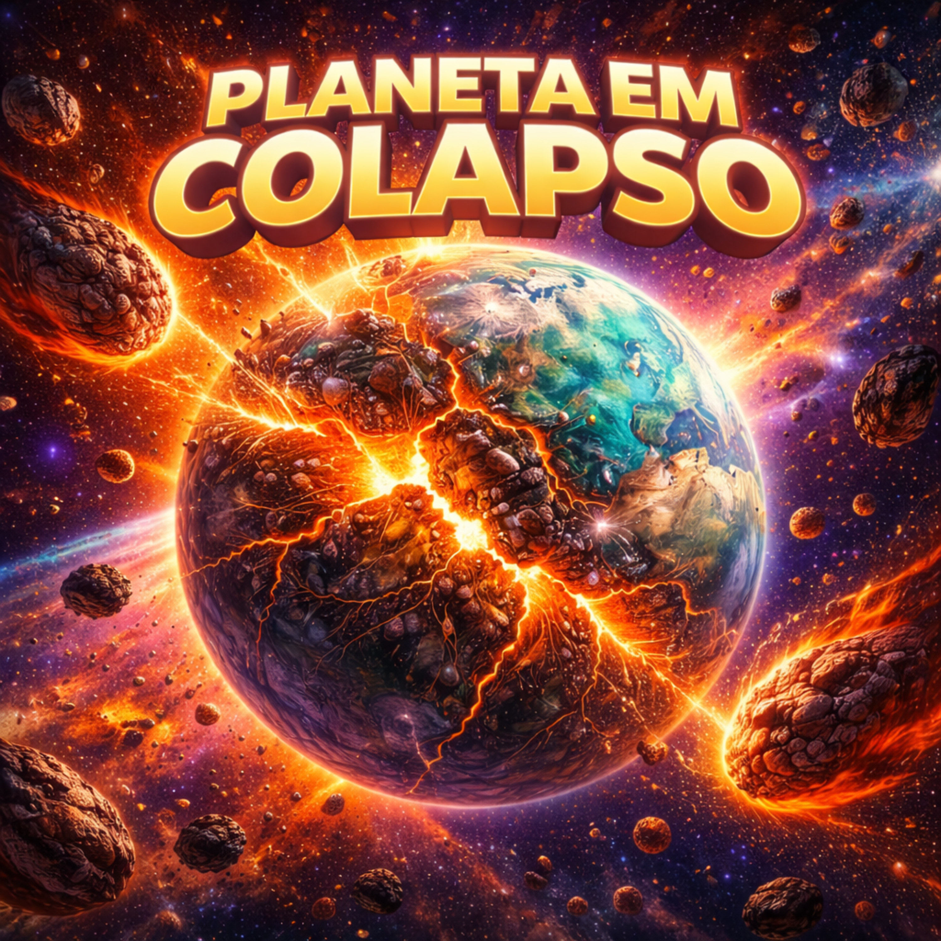 planeta em colapso artwork