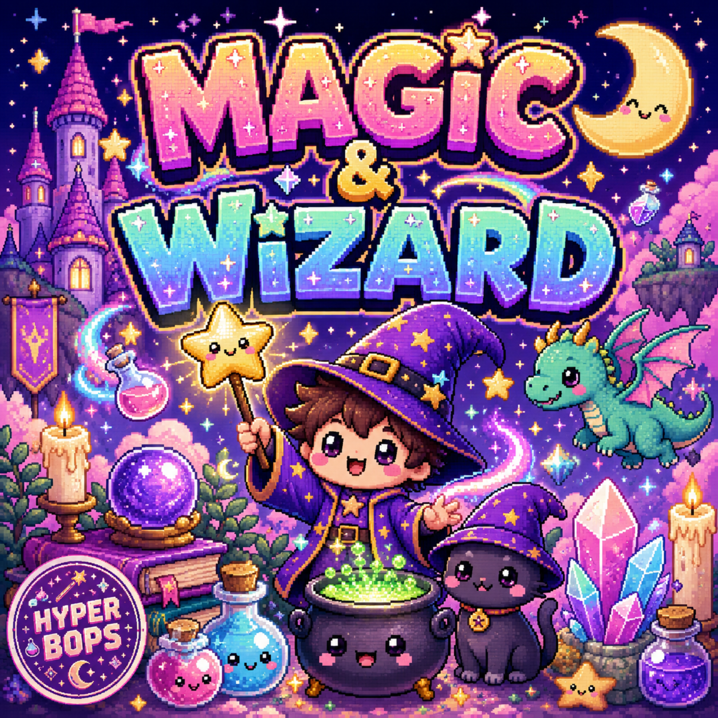 MAGIC & WIZARD (ABRACADABRA) by Hyper Bops cover art