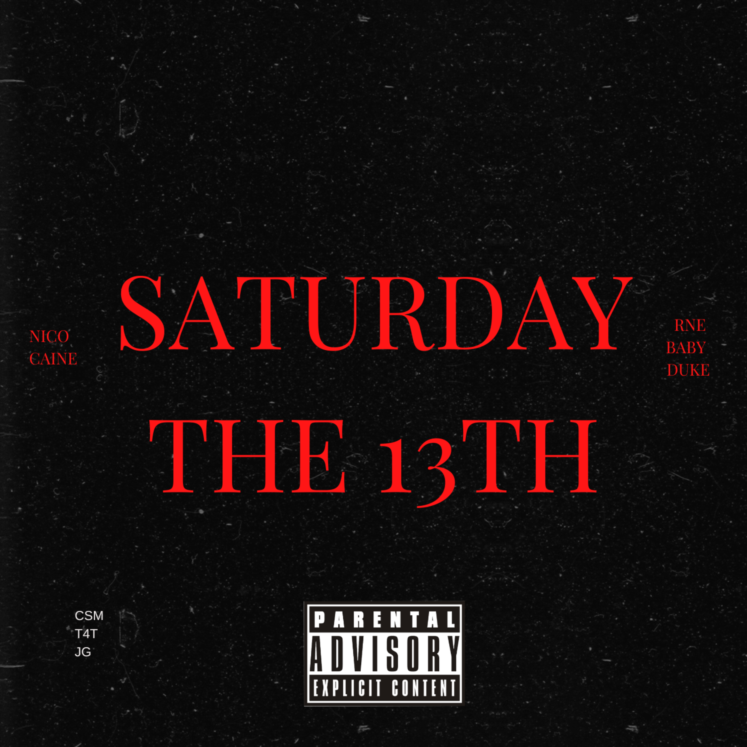 Saturday the 13th artwork