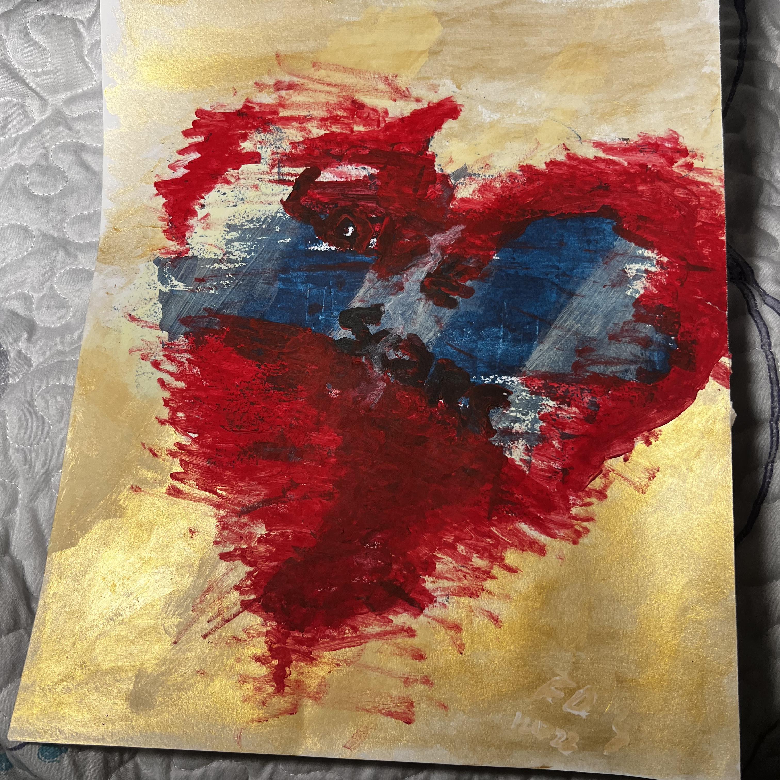 Independence girl artwork