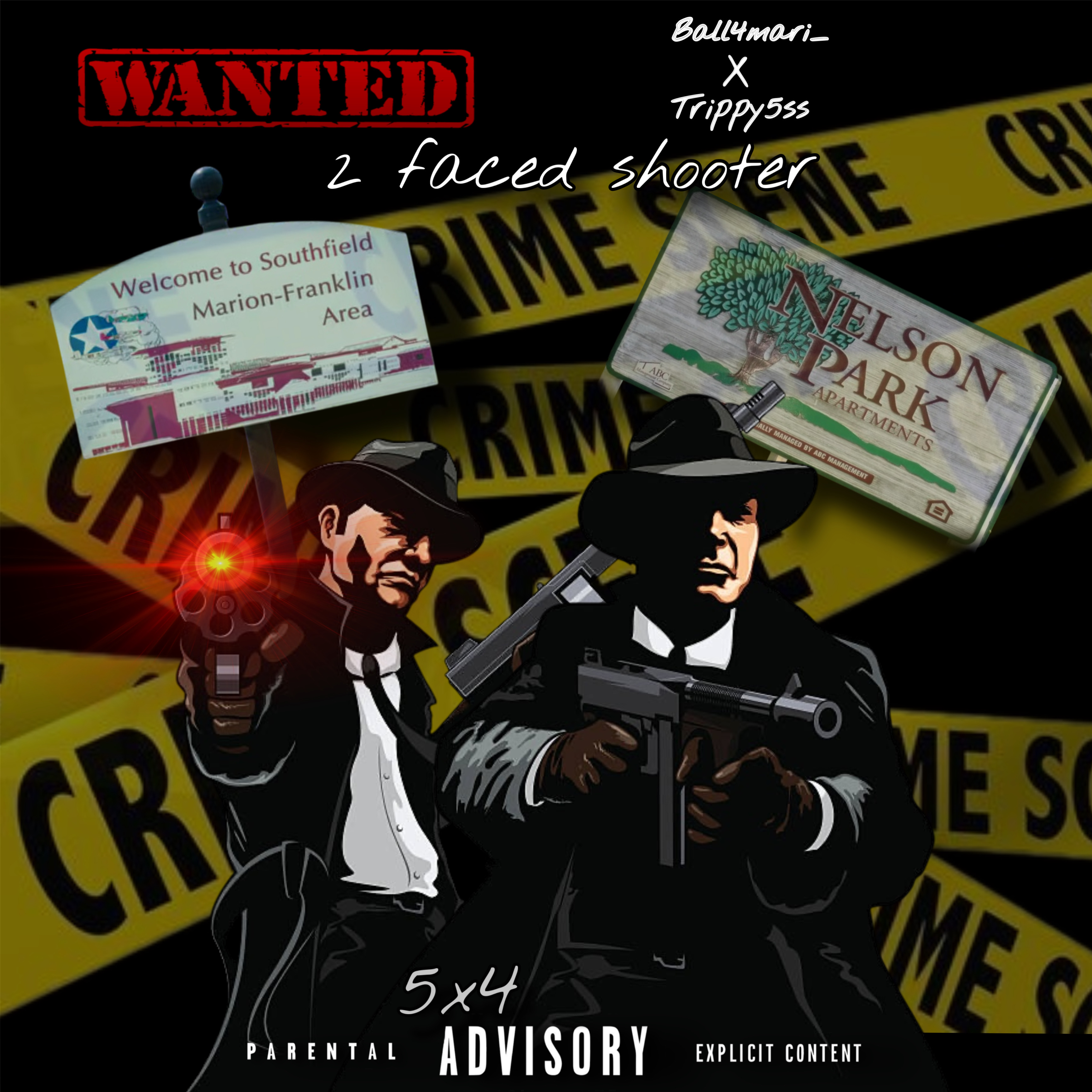 2 Faced Shooter artwork