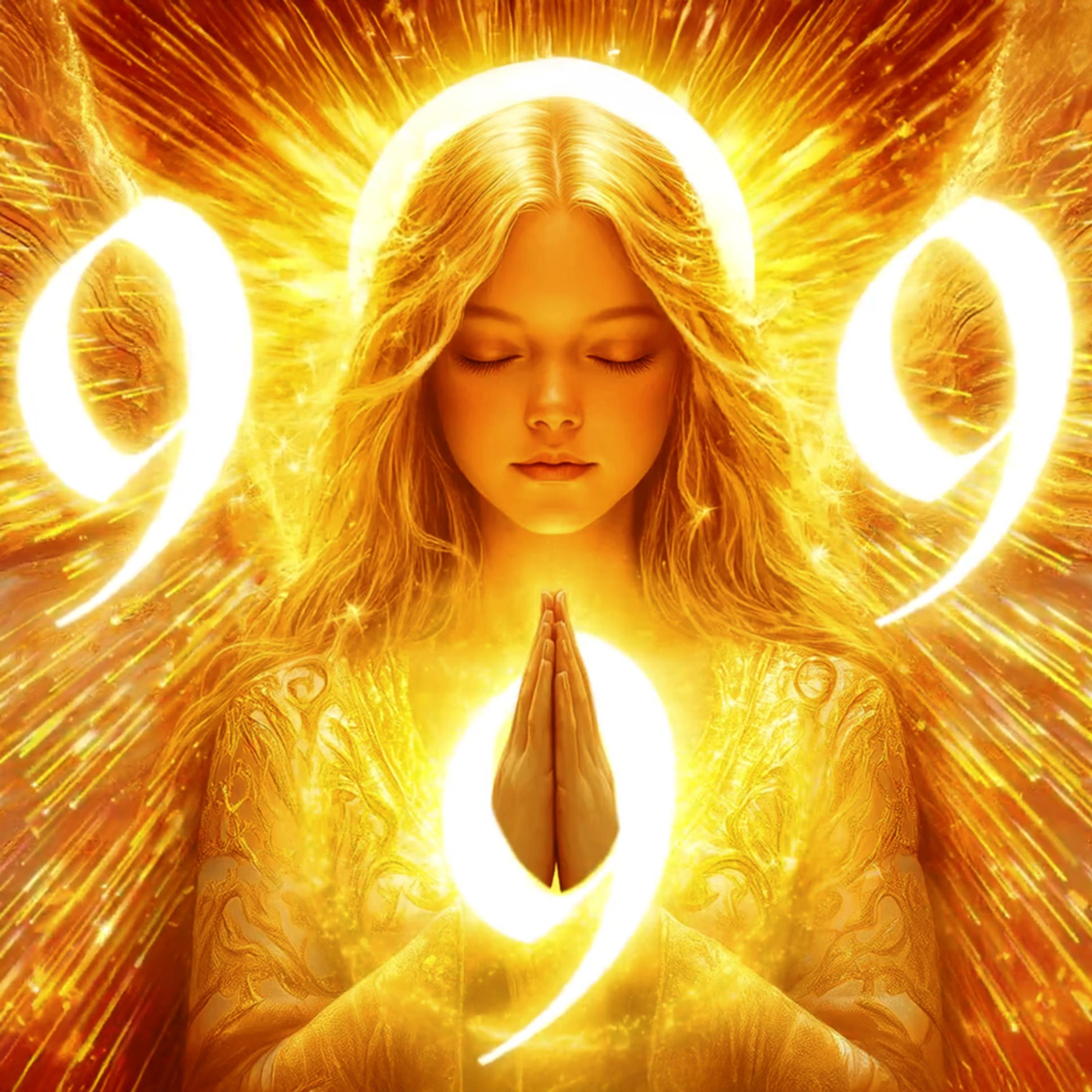999 Hz Manifest LOVE, Powerful Angel Number artwork