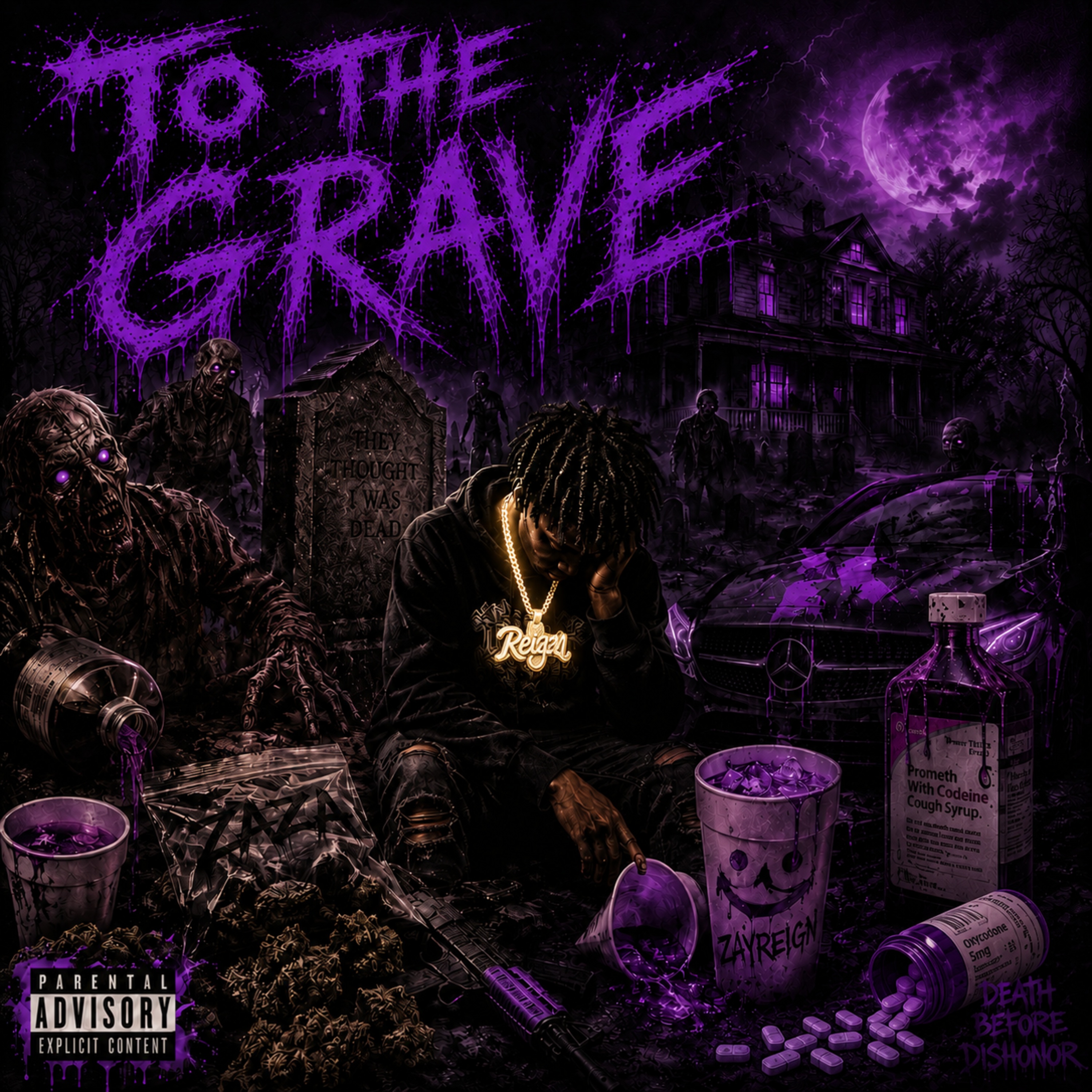 To The Grave by ZayReign cover art