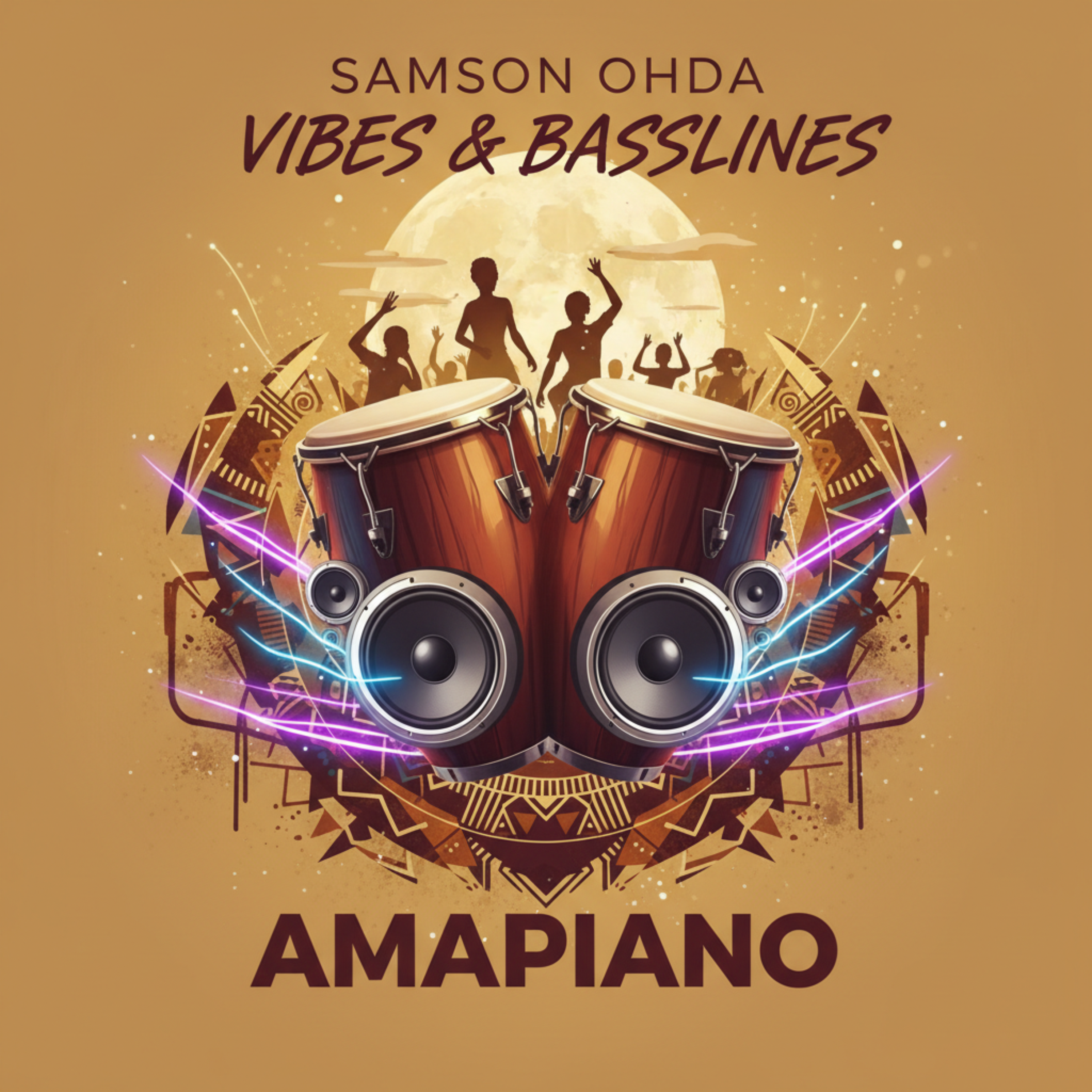 Vibes and Basslines by Samson Ohda  cover art