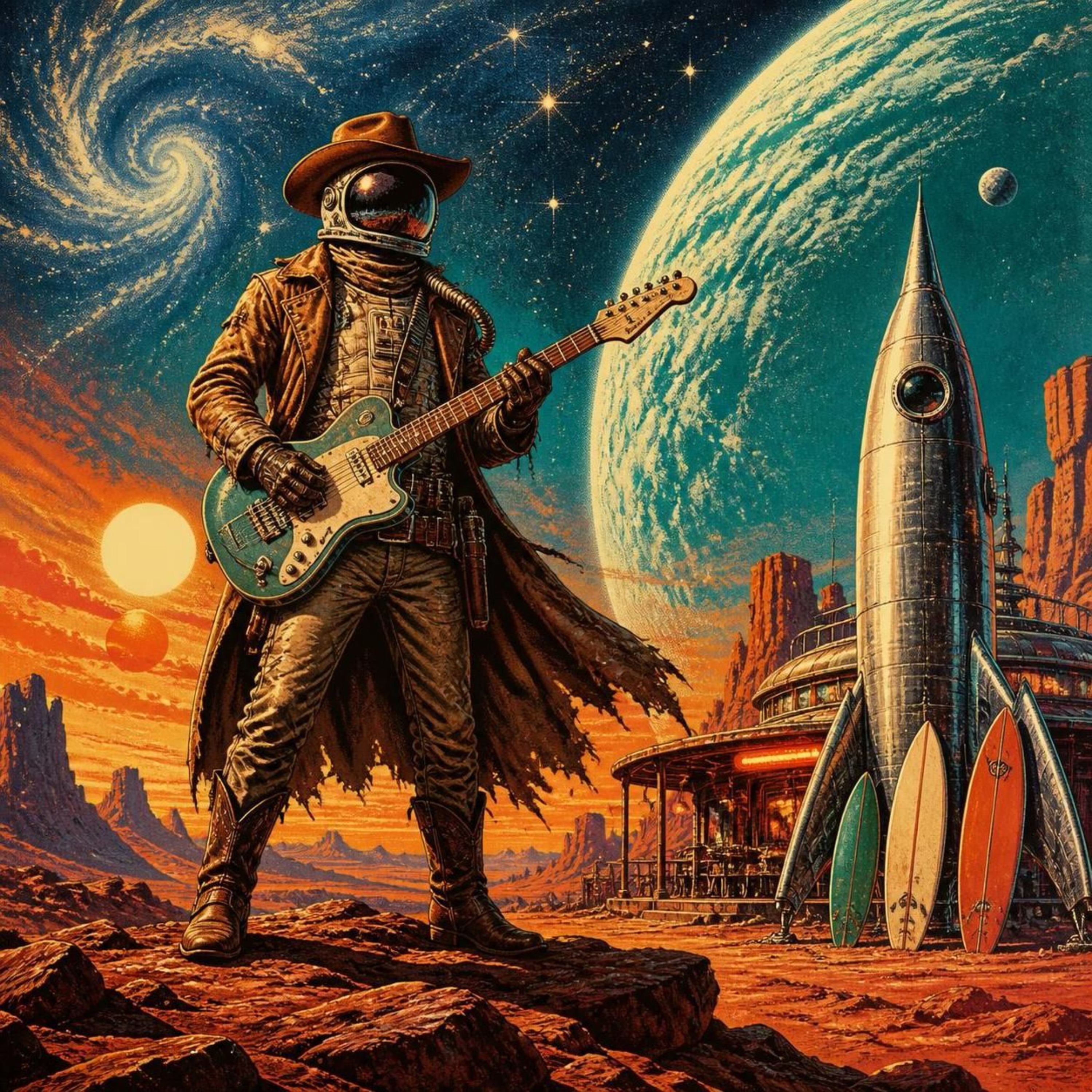 Old Planet West by CosmicBeyond cover art