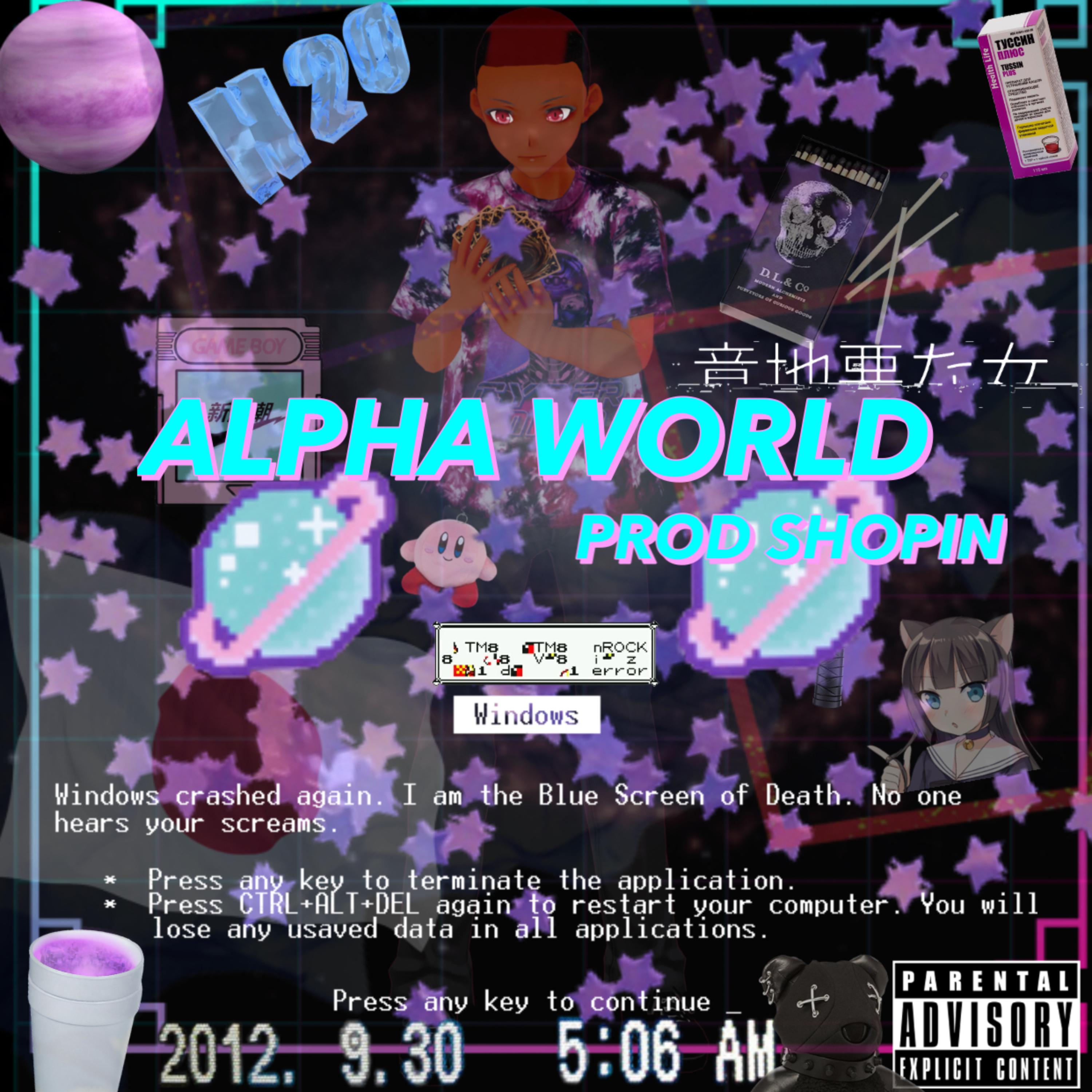 ALPHA WORLD artwork