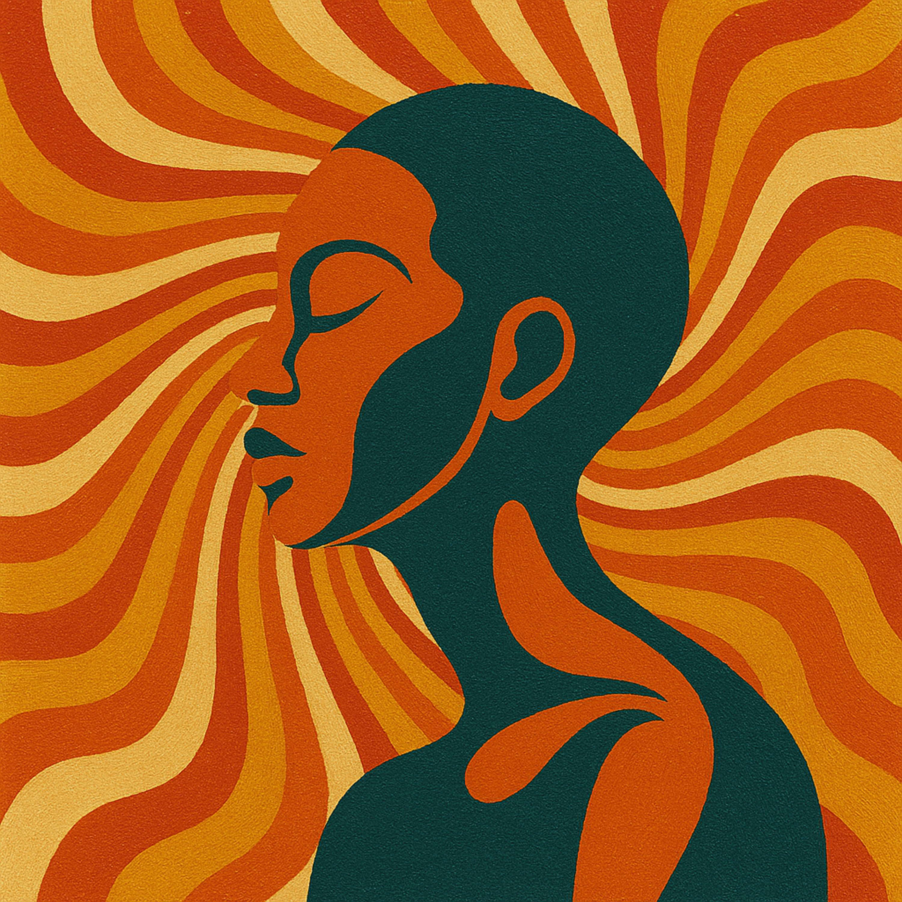 Canvas & Curve (Op art) artwork