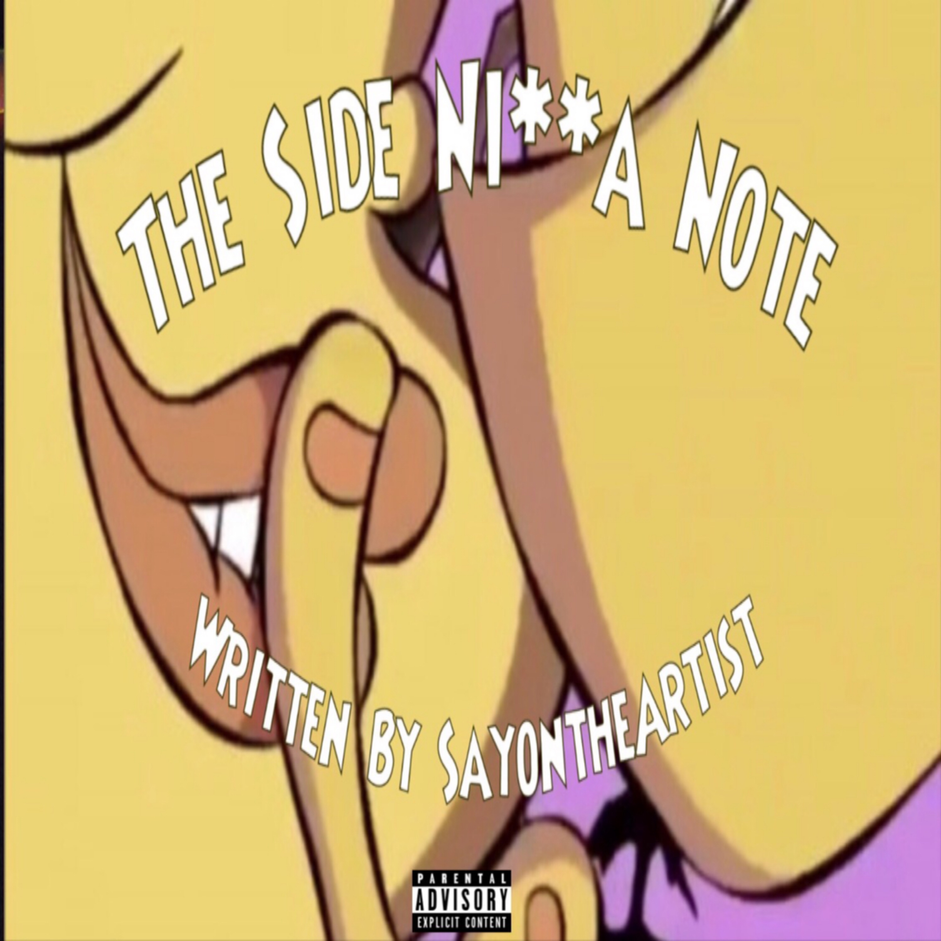 The Side Ni**a Note artwork
