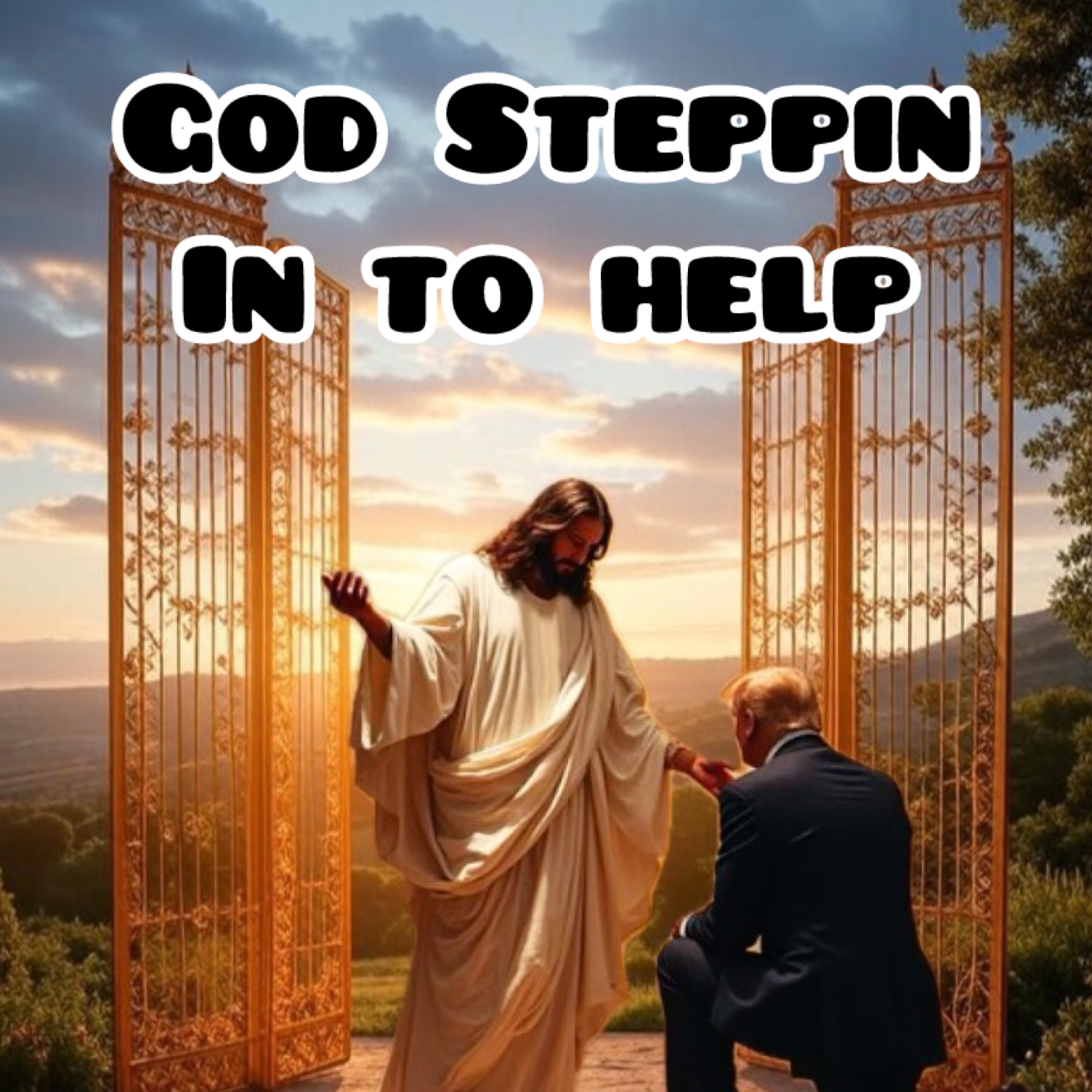 God Stepping In To Help artwork