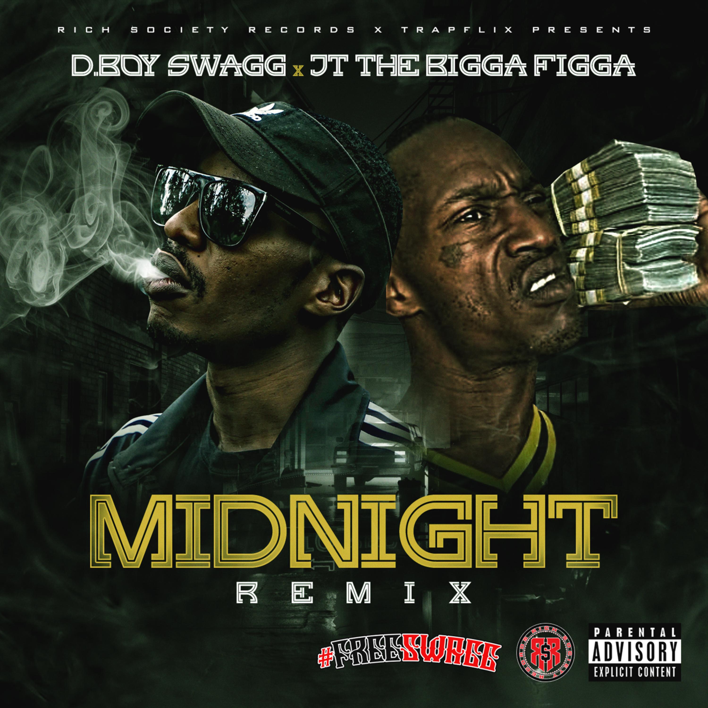 Midnight (Remix) by D.Boy Swagg cover art