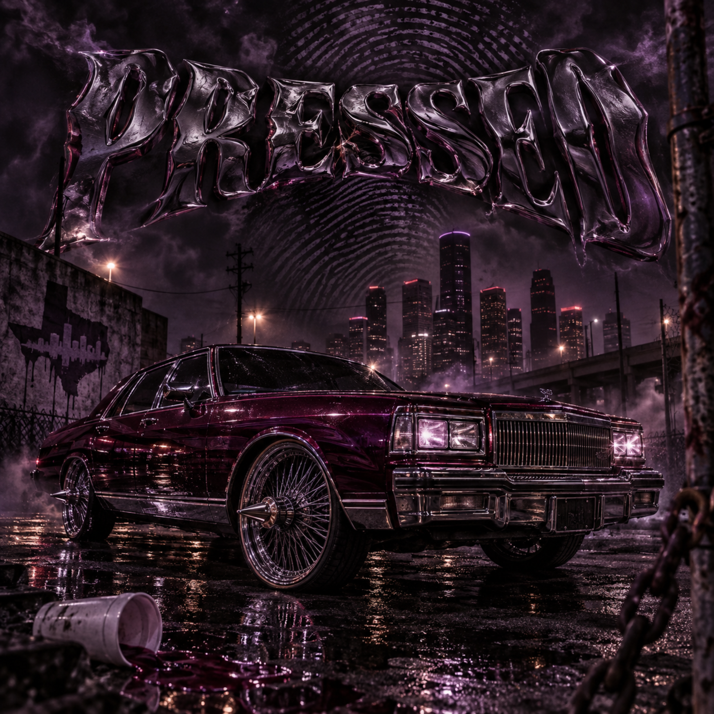 PRESSED (Chopped And Screwed) by Blueprint Society cover art