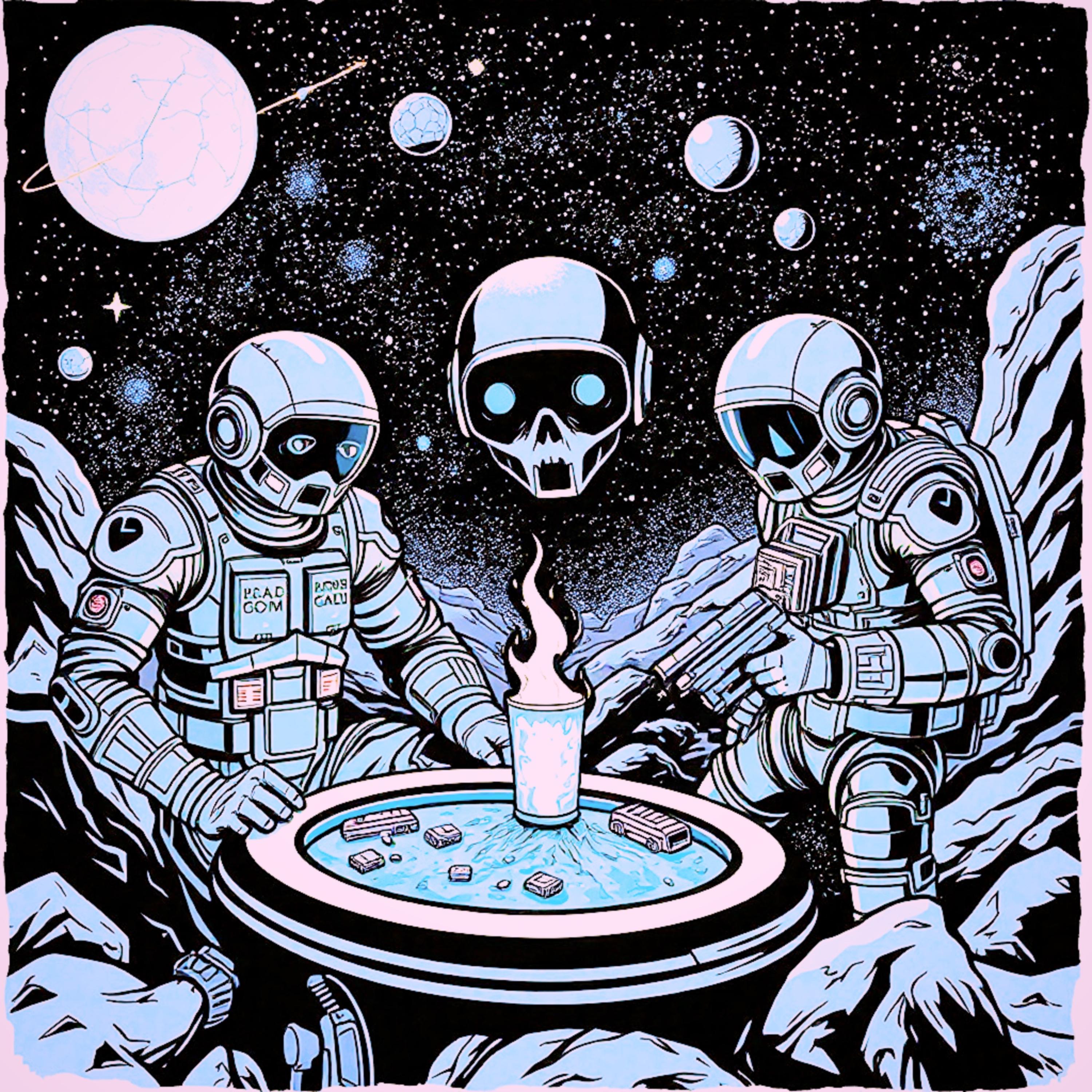 Intergalactic Junkies artwork