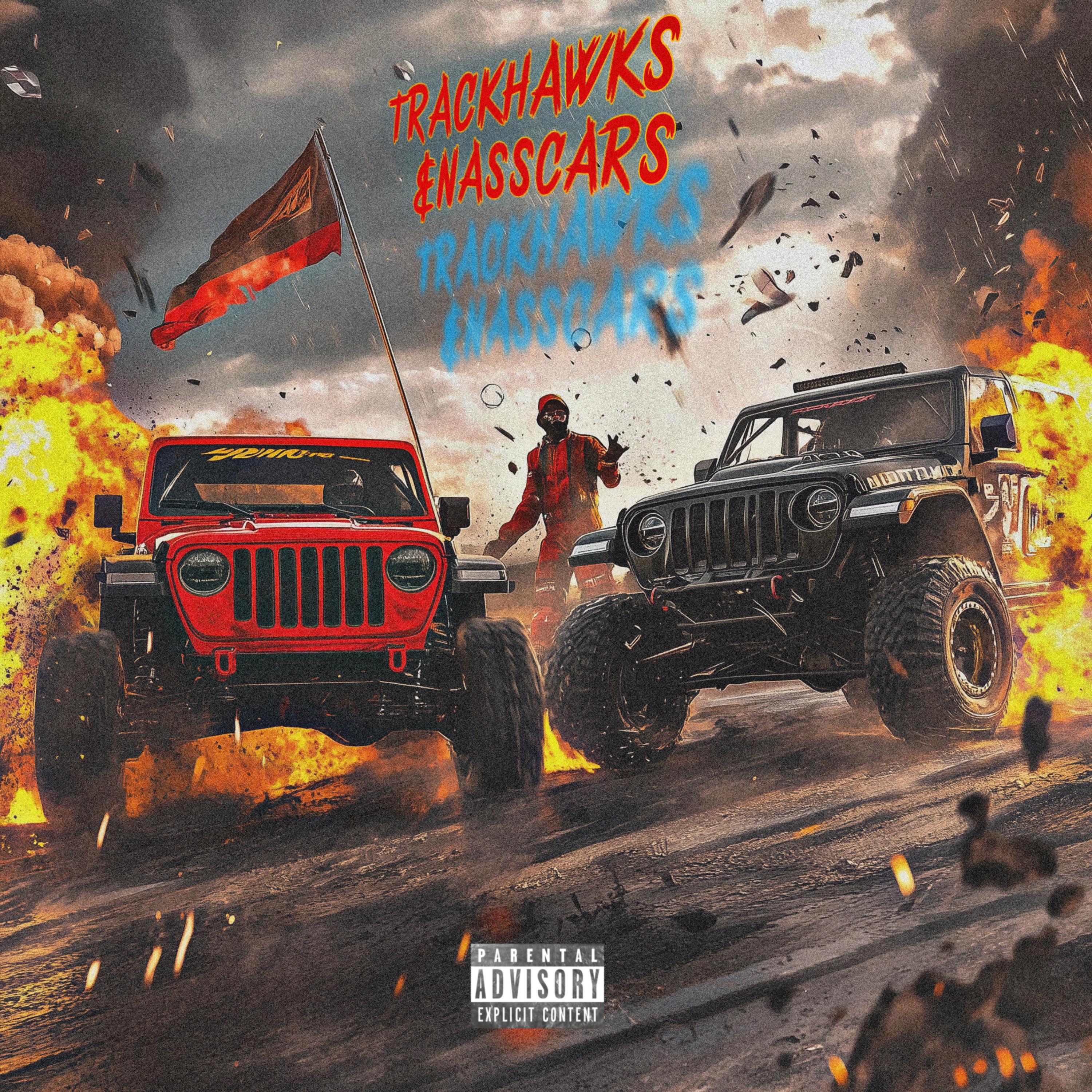 Trackhawks & NASSCARS by STM Don cover art