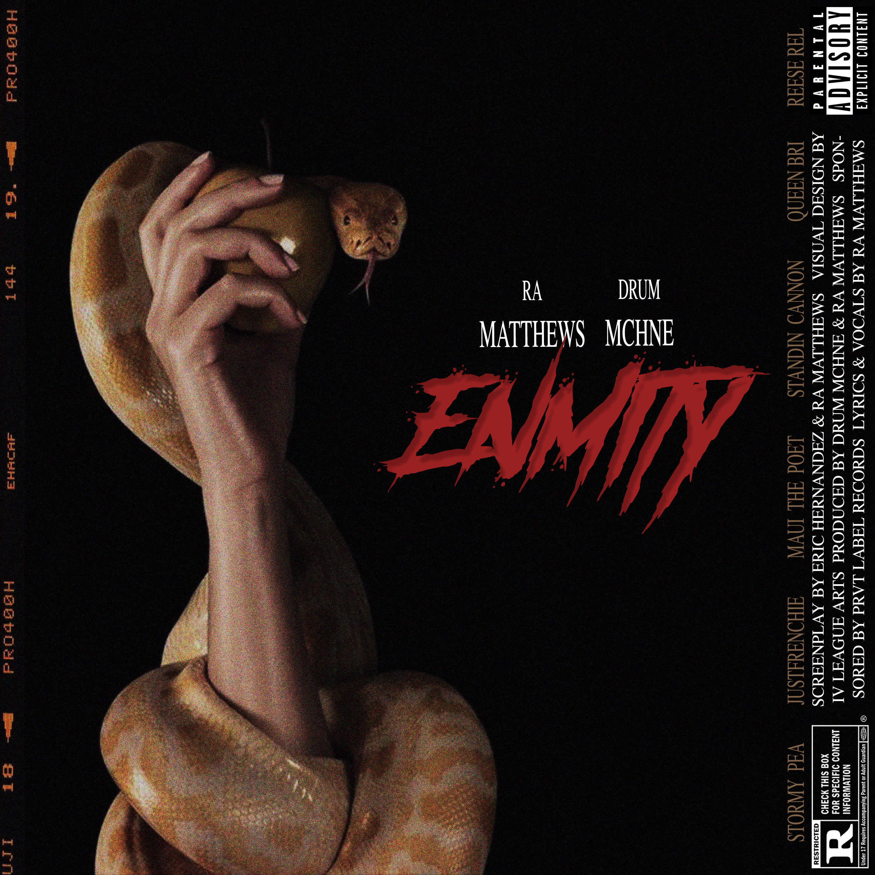 ENMITY by Ra Matthews cover art