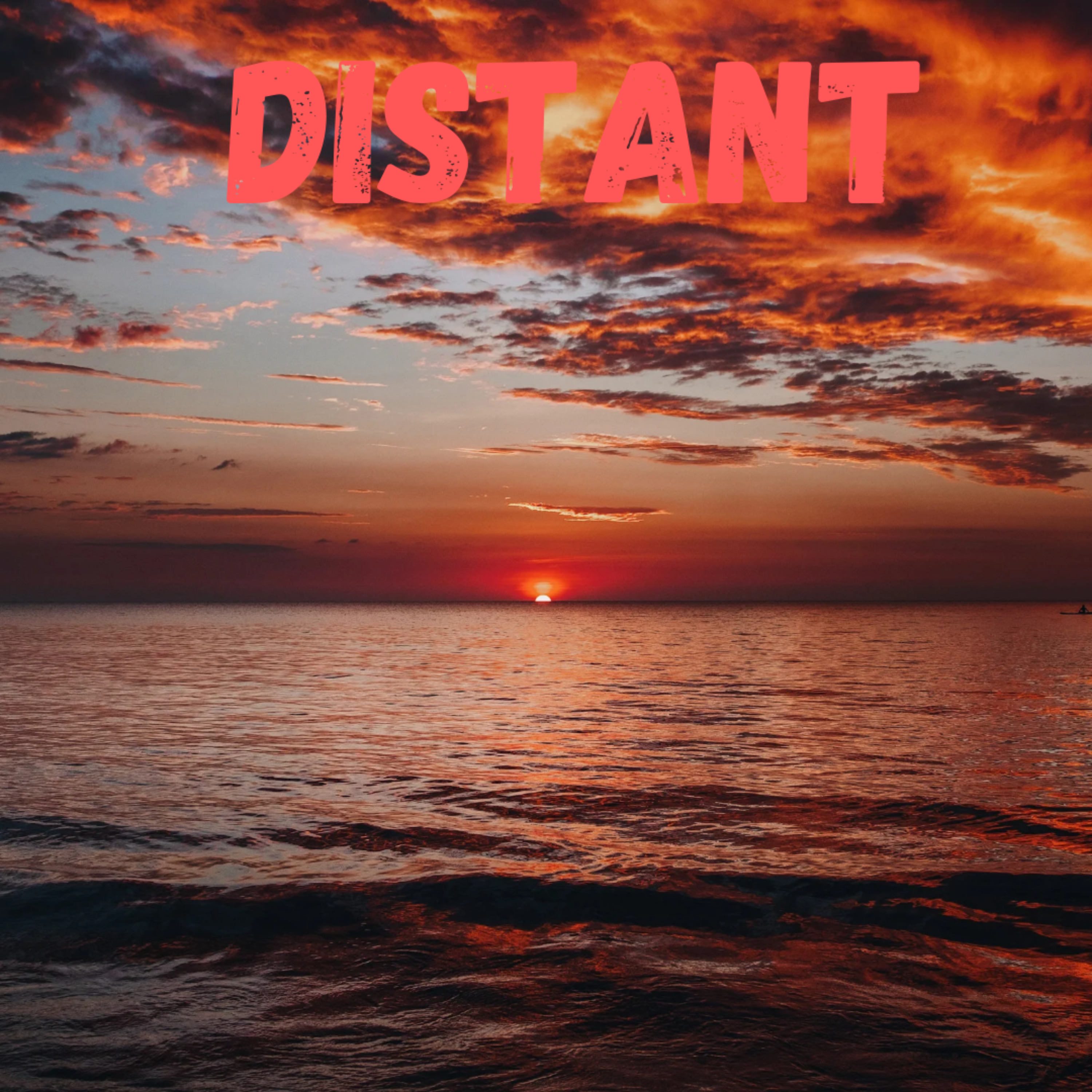 Distant artwork