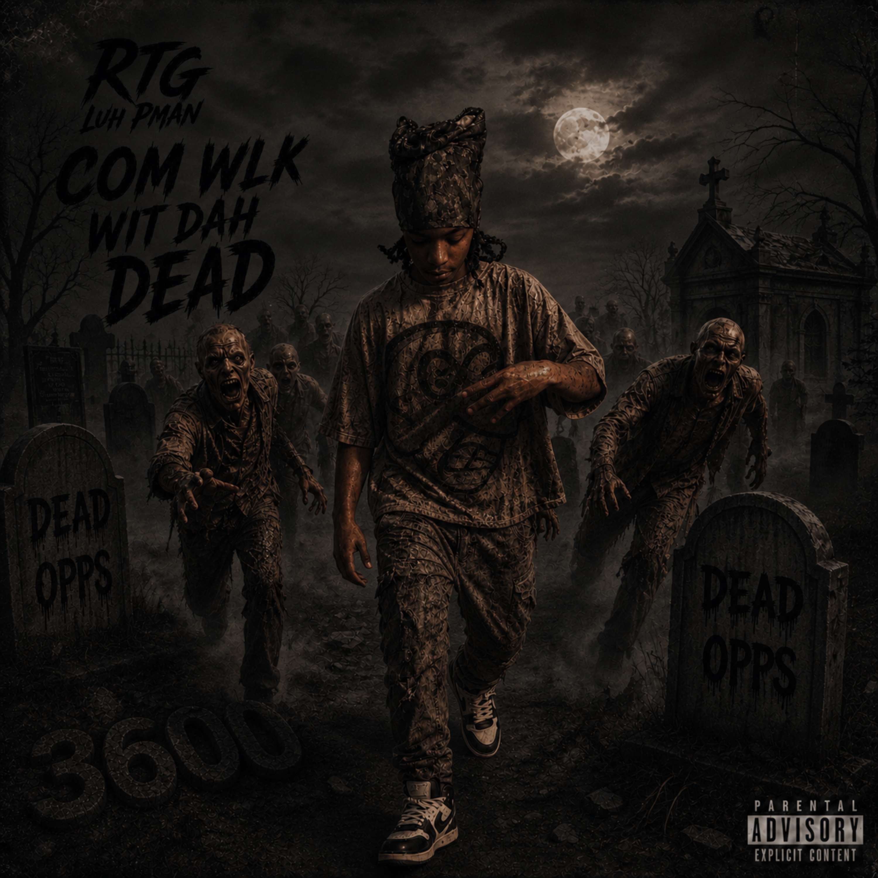 COM WLK WIT DAH DEAD by RTG Luh Pman cover art