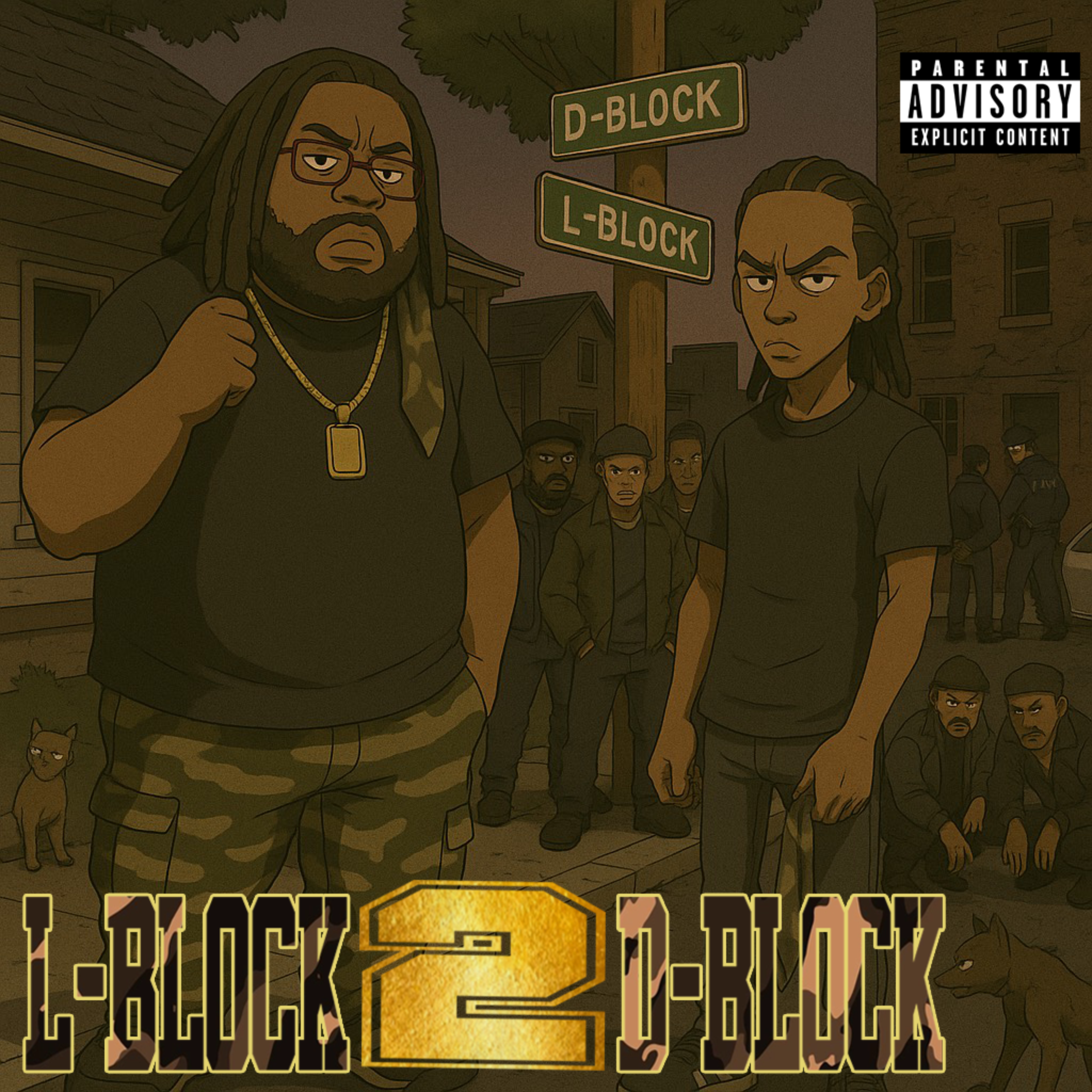 L Block 2 D Block artwork