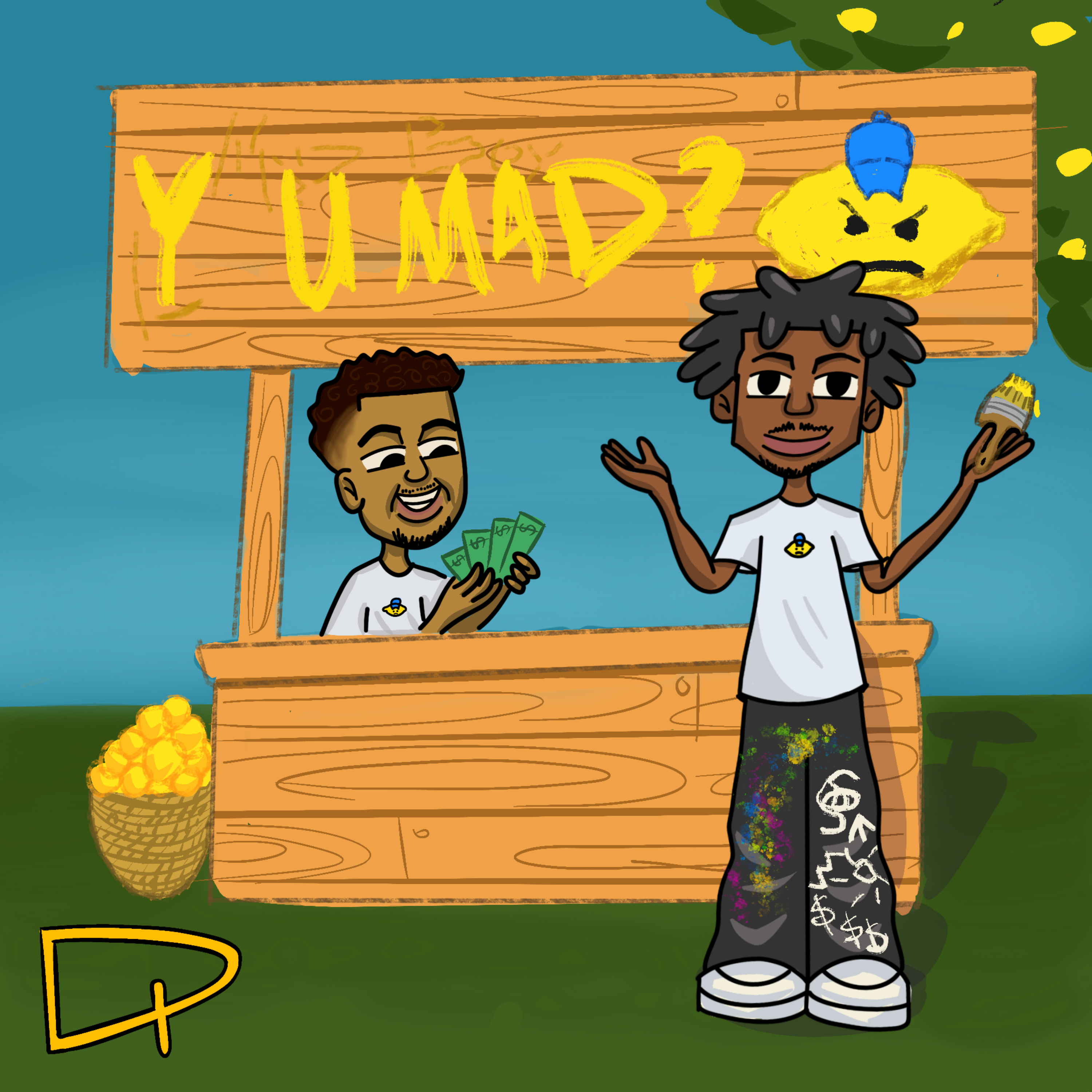 Y U MAD artwork