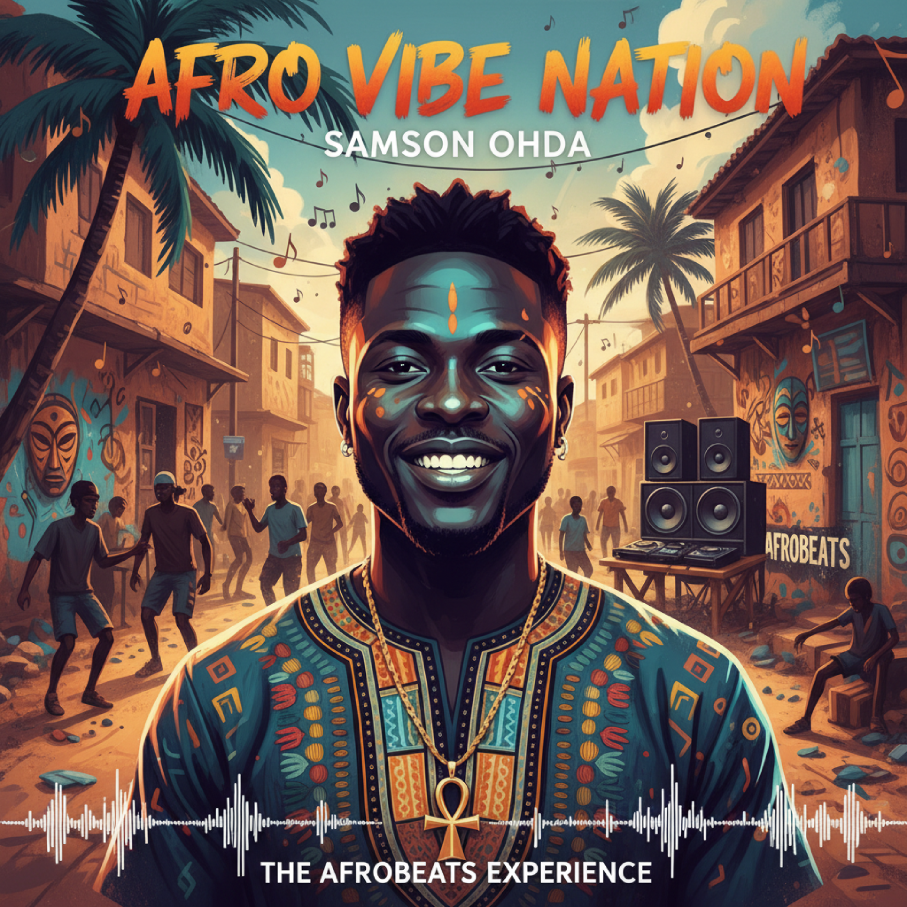 Afro Vibe Nation by Samson Ohda  cover art