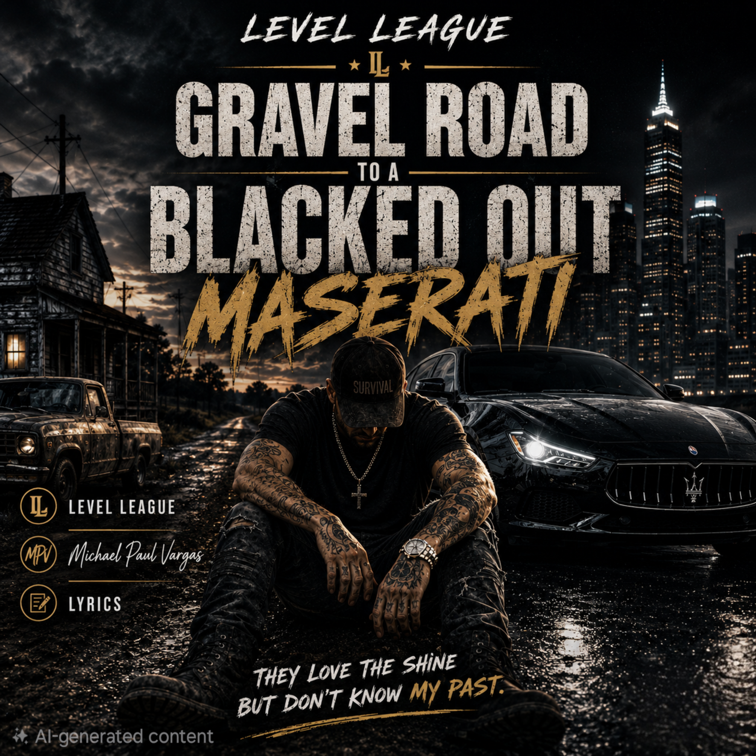 Gravel Road to a Blacked Out Maserati by Level League cover art
