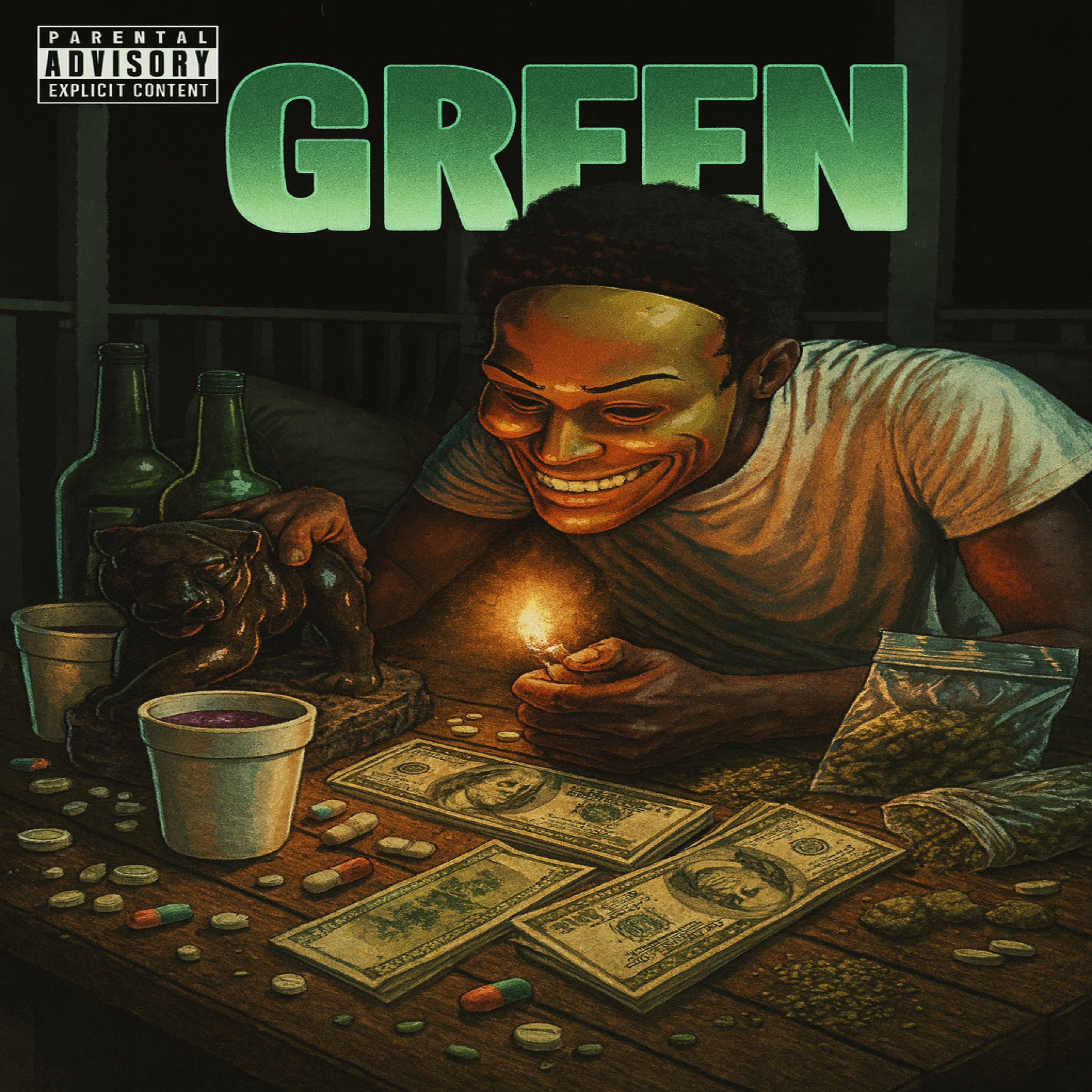 Green artwork