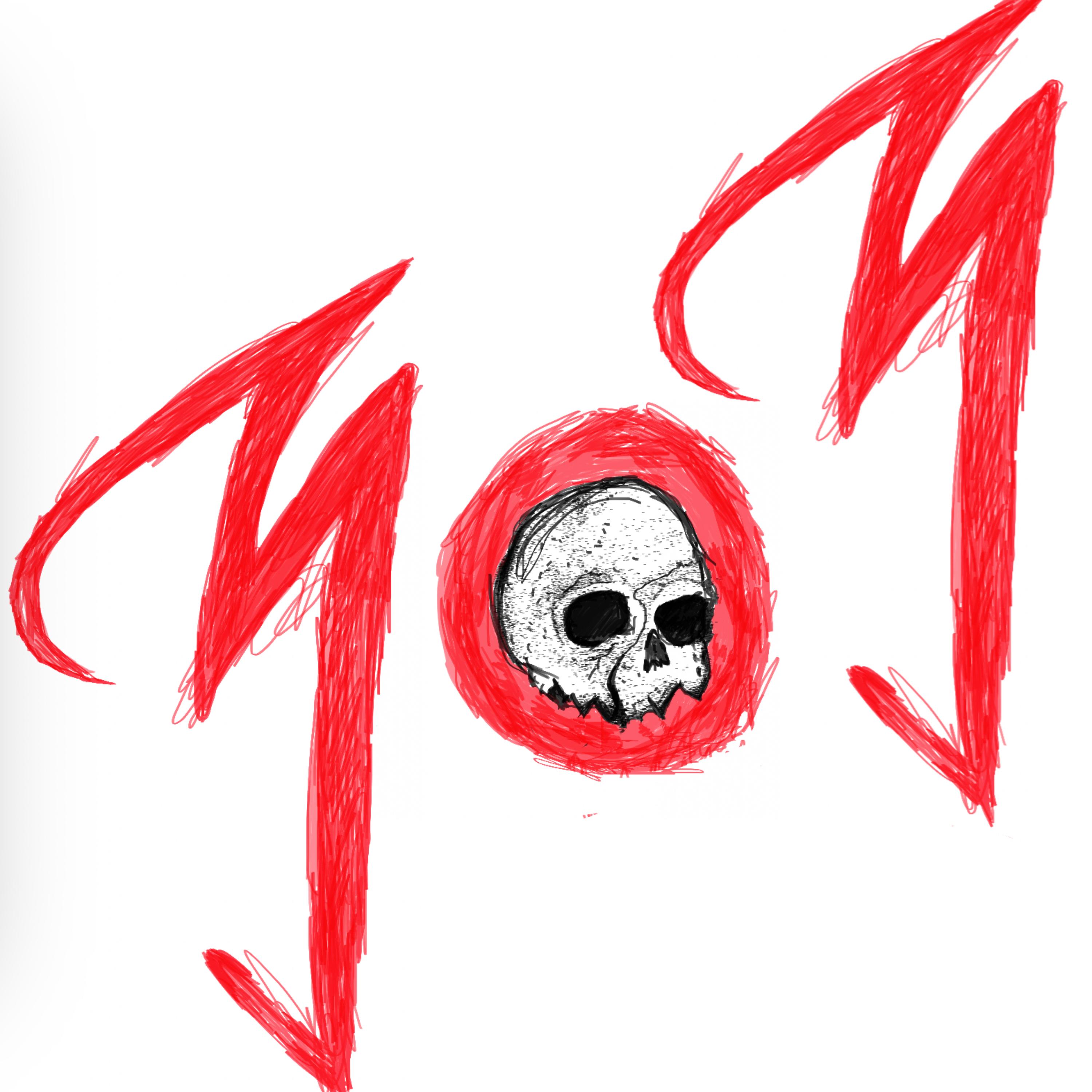 Red around it artwork