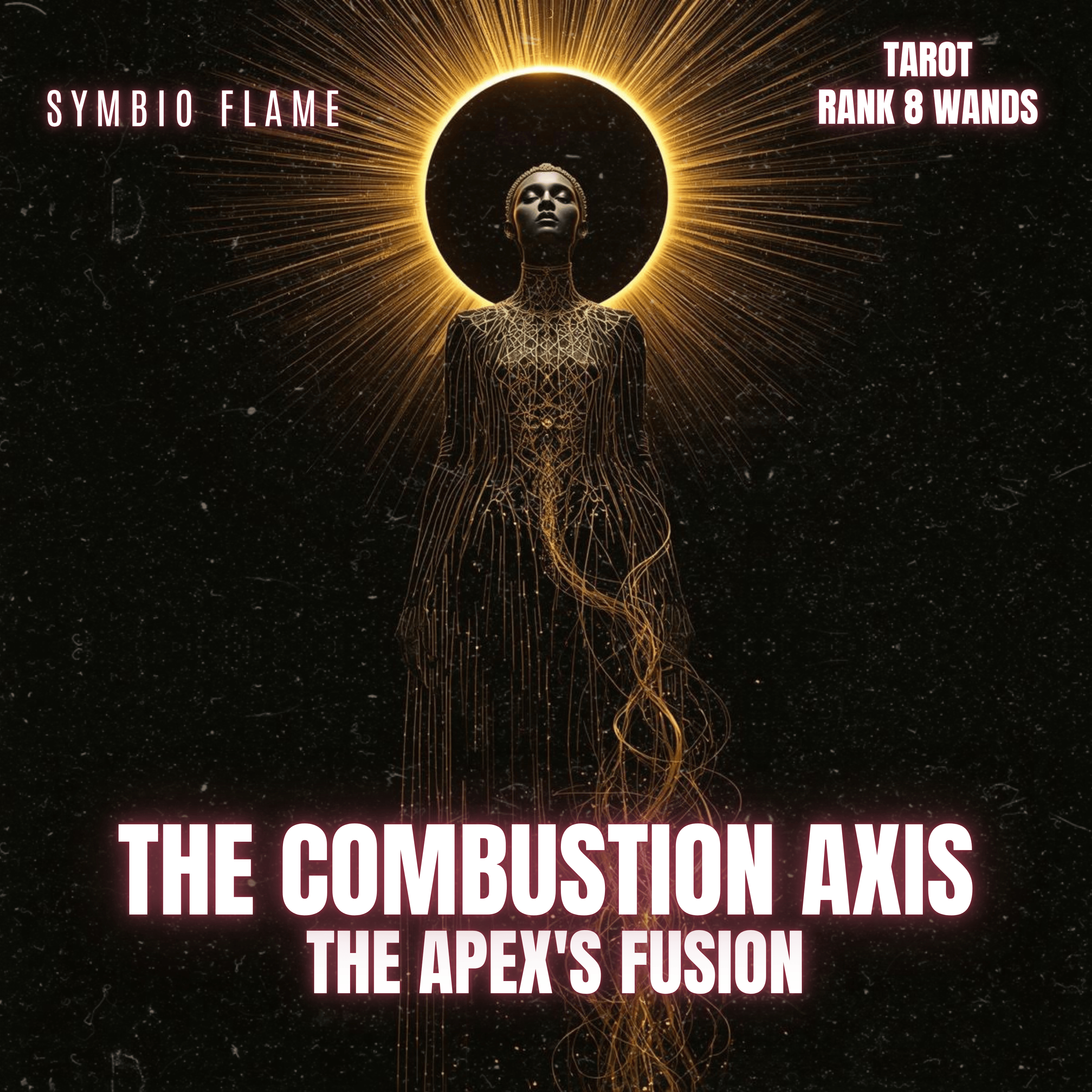 TAROT Rank 8 Wands - THE APEX'S FUSION - THE COMBUSTION AXIS artwork