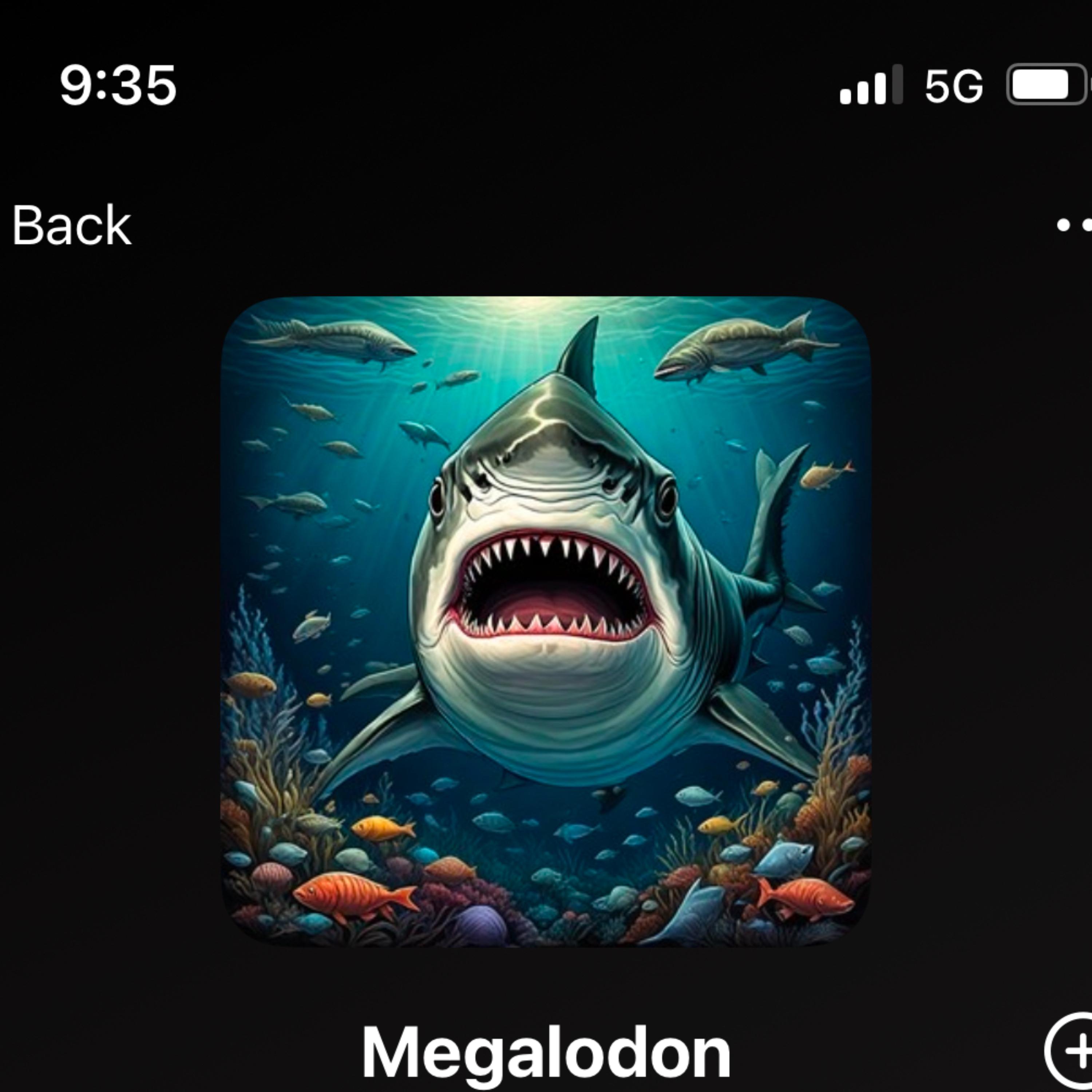 Megalodon artwork