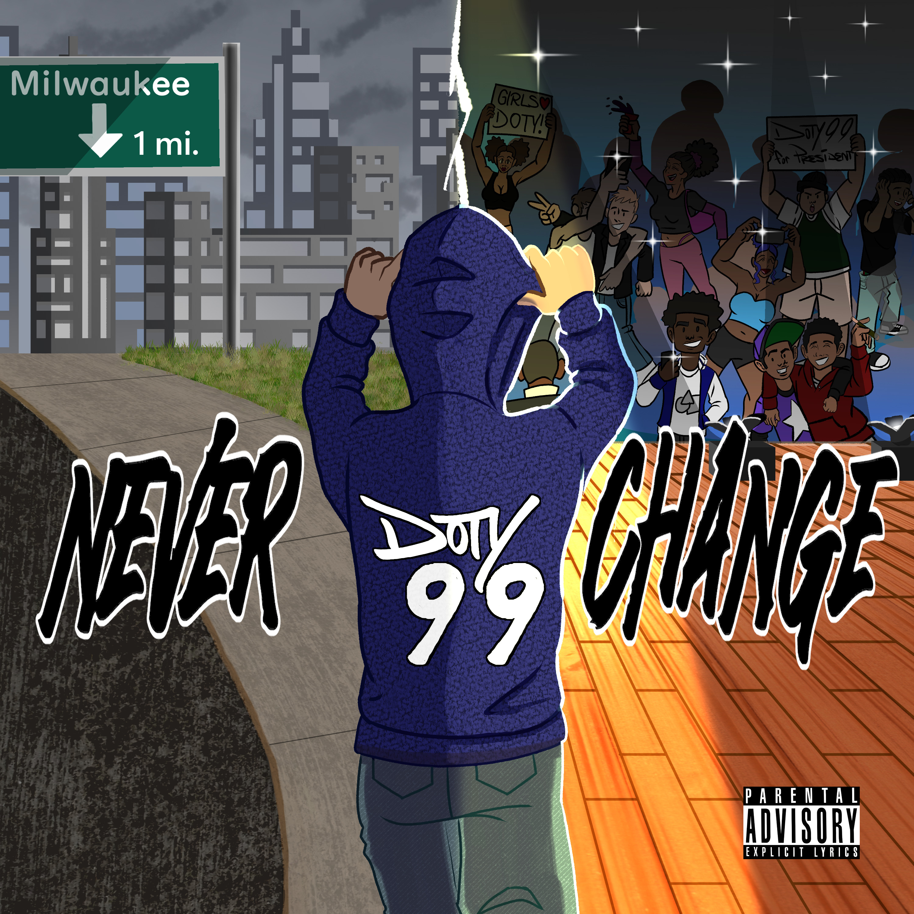 Never Change artwork