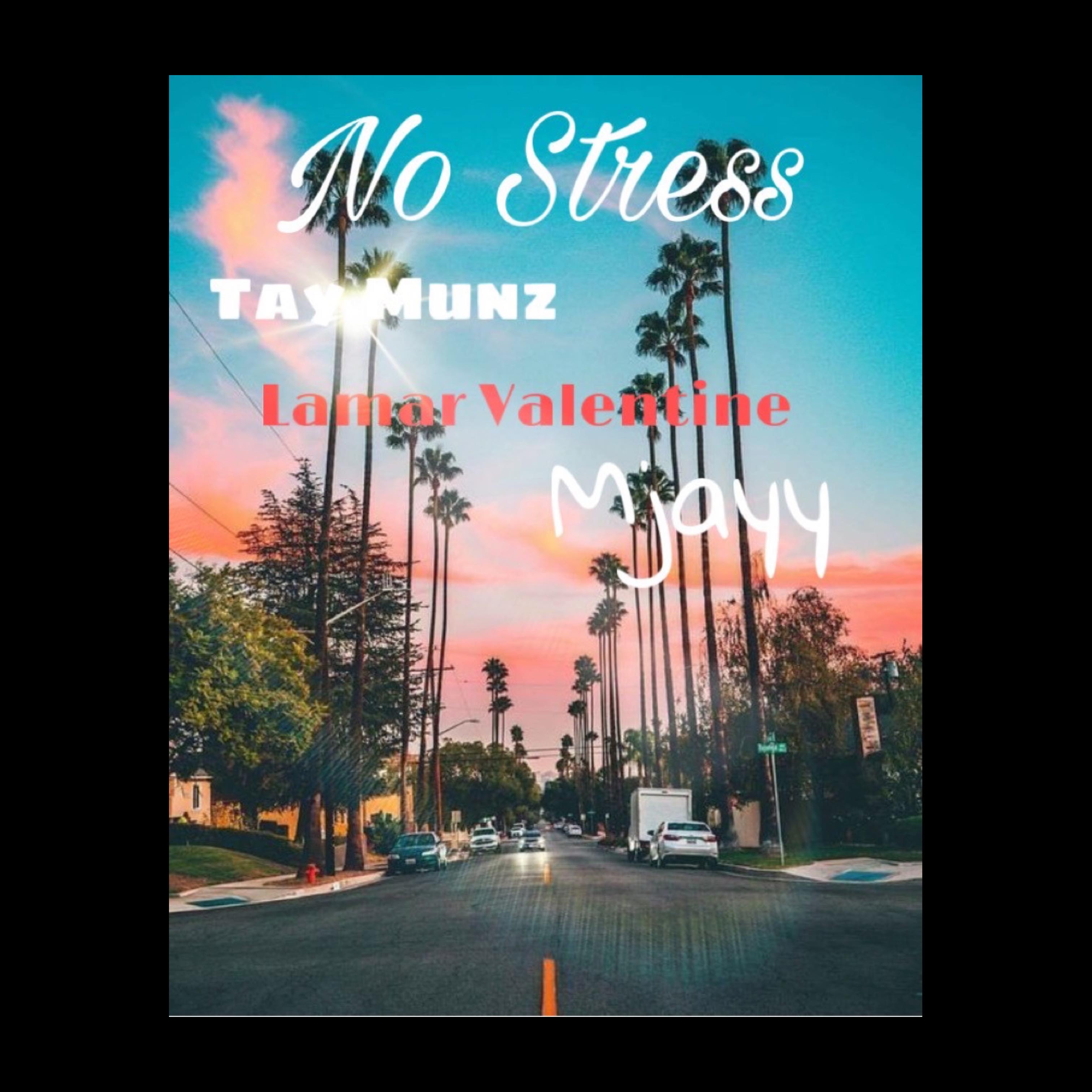 No Stress by Lamar Valentine cover art