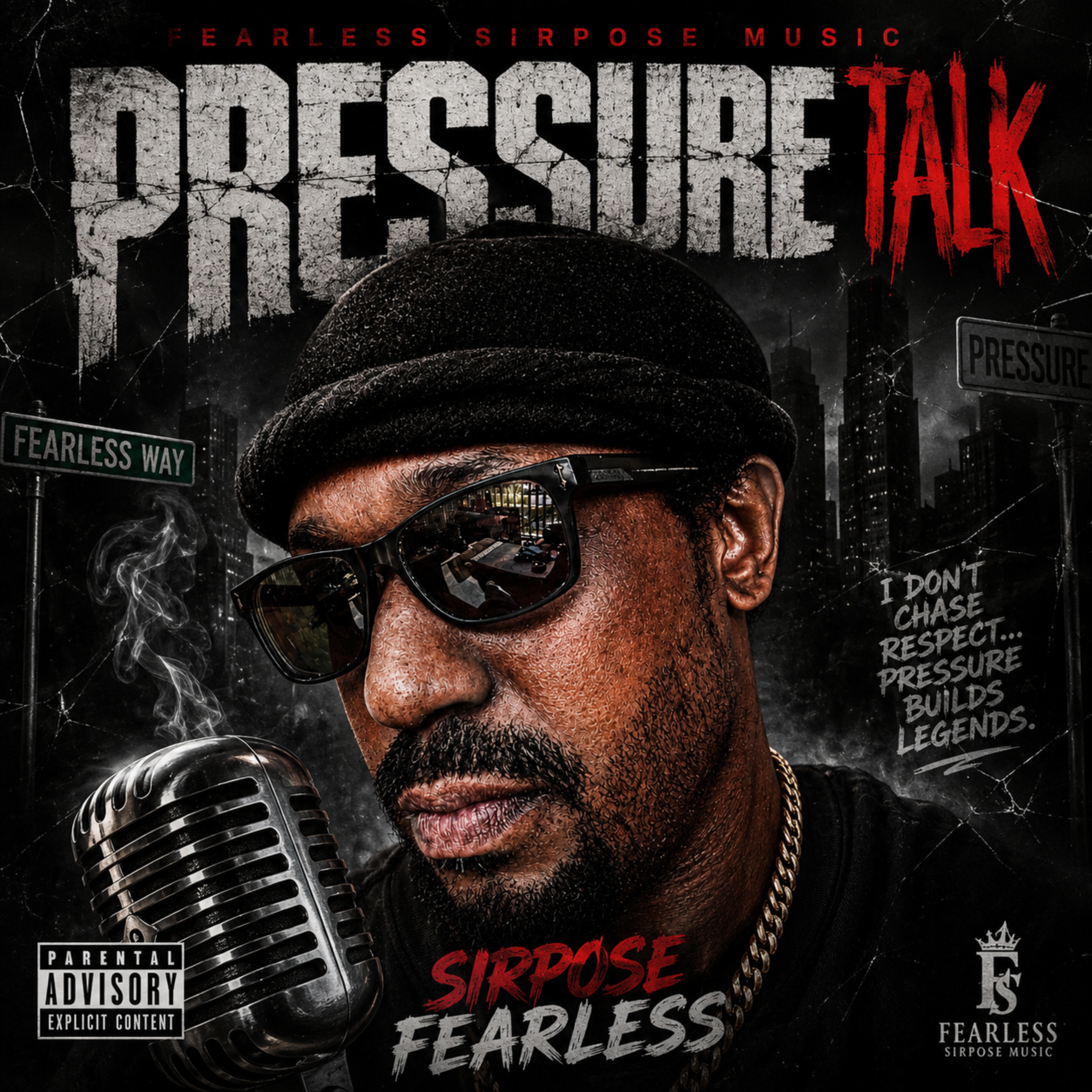 Pressure Talk by Fearless Sirpose Music cover art