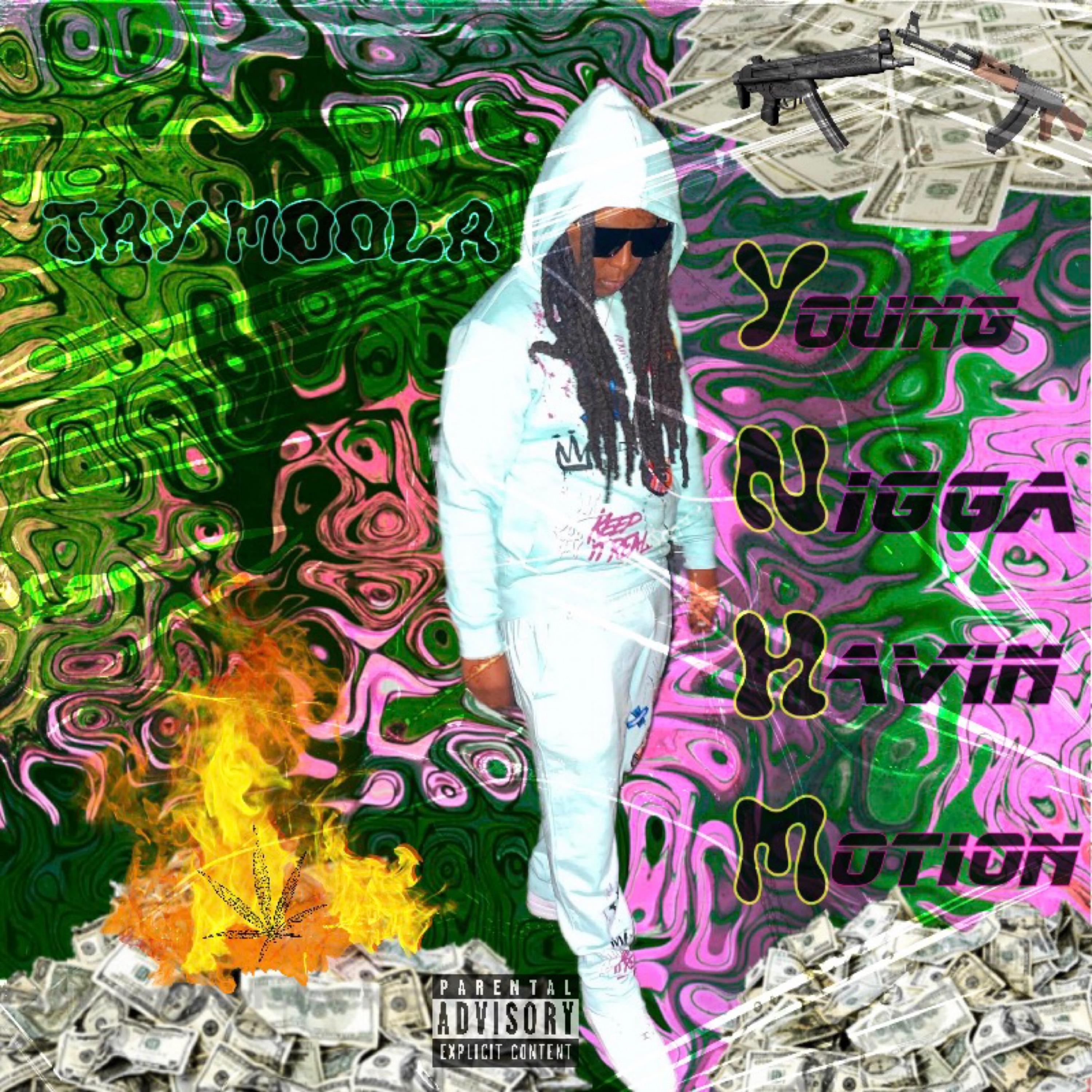 YNHM (YOUNG NIGGA HAVIN MOTION) by JayMoola cover art