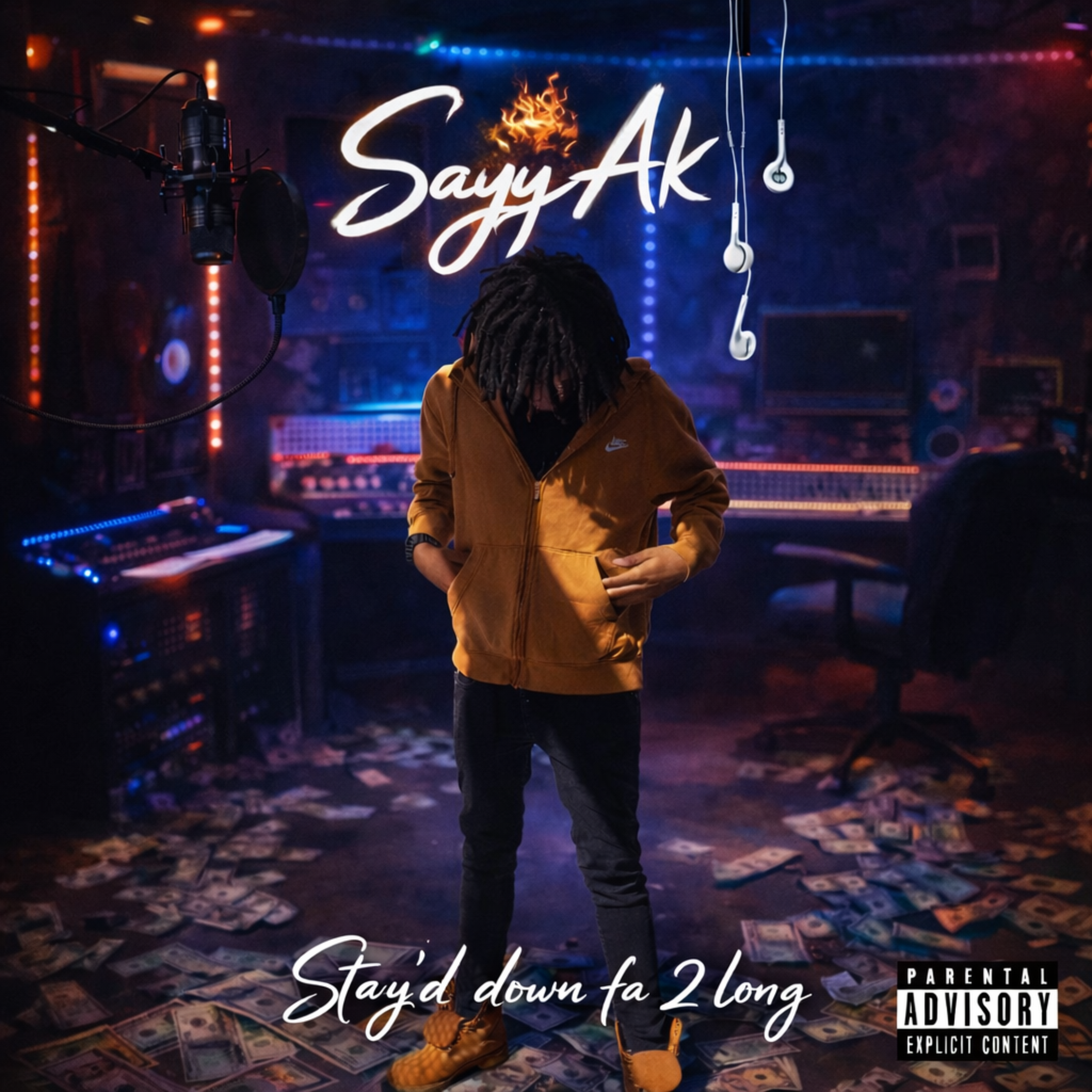 Stay’d down fa 2 long artwork