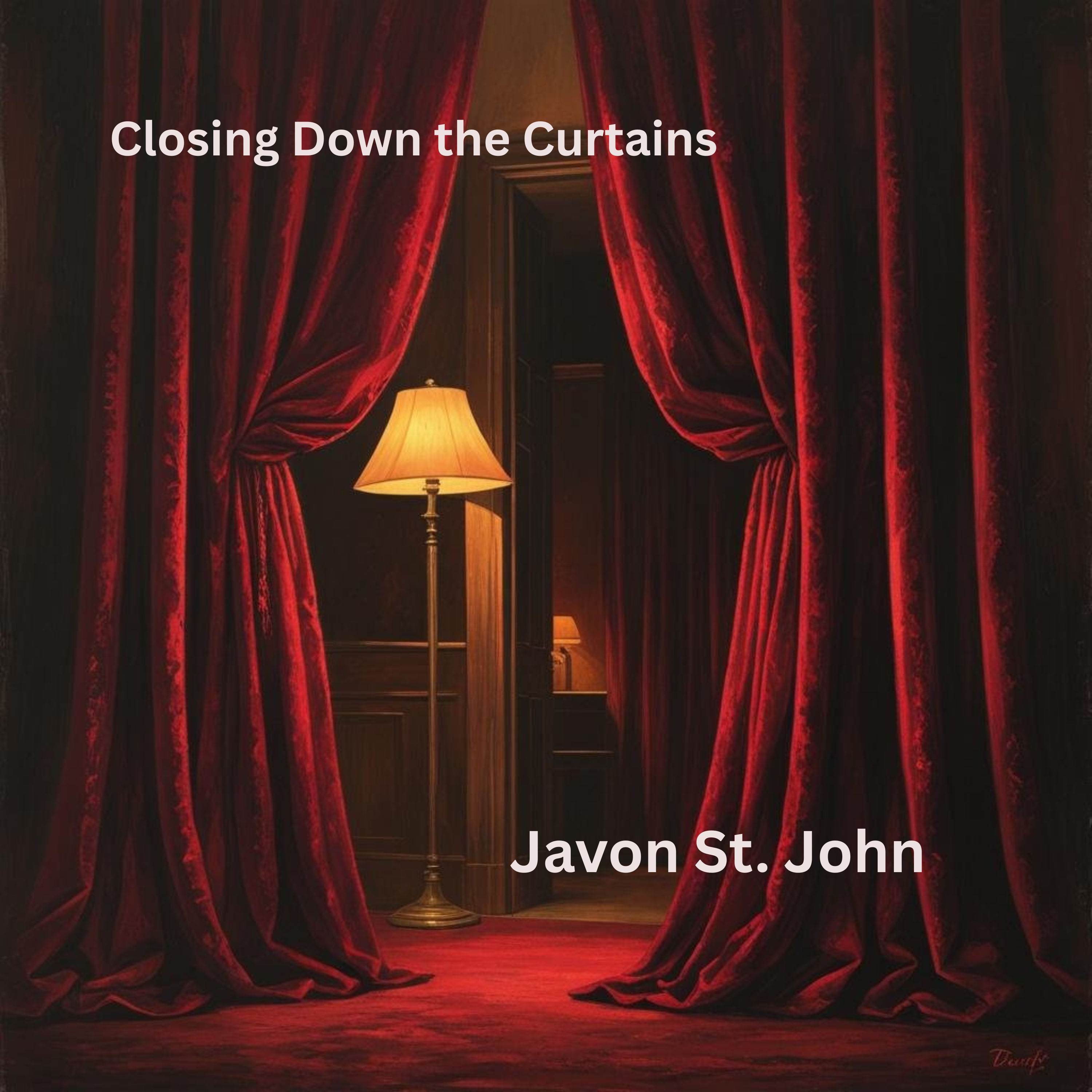 Closing Down the Curtains by Javon St. John cover art