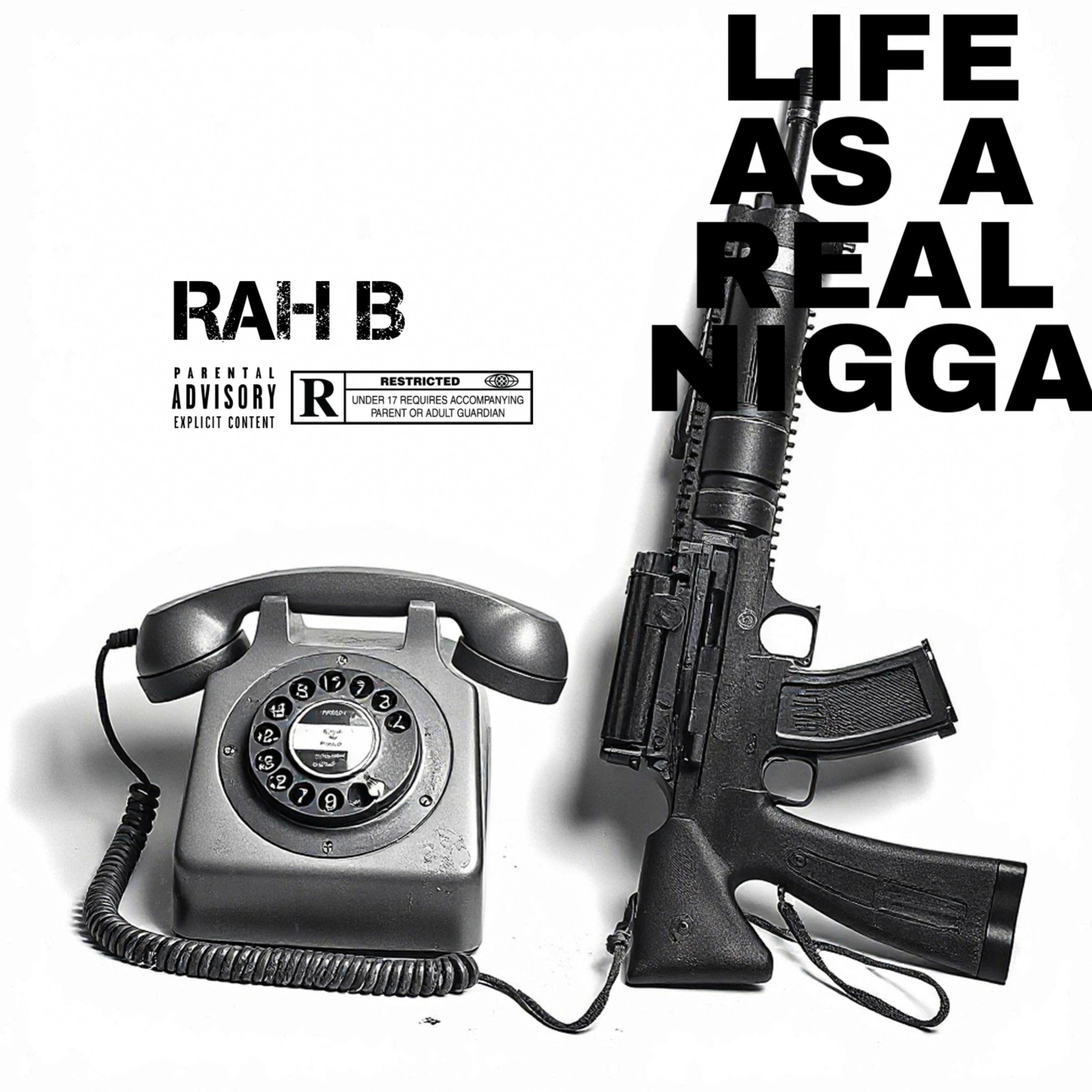 LIFE AS A REAL NIGGA artwork