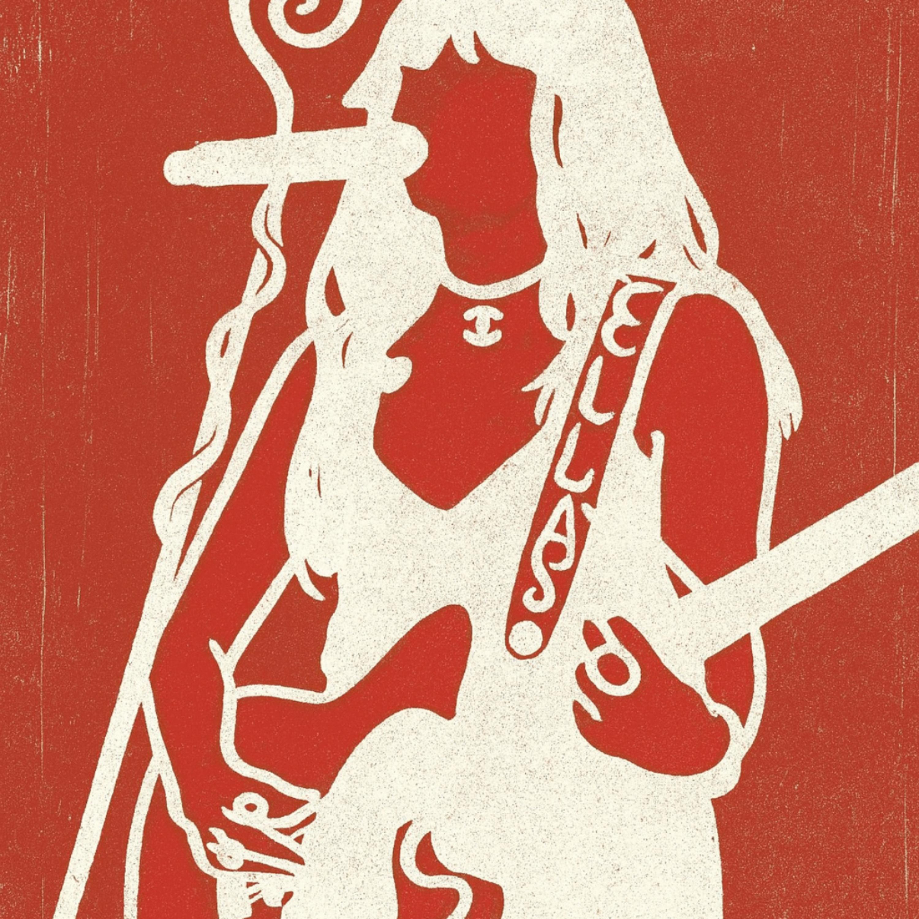 red artwork