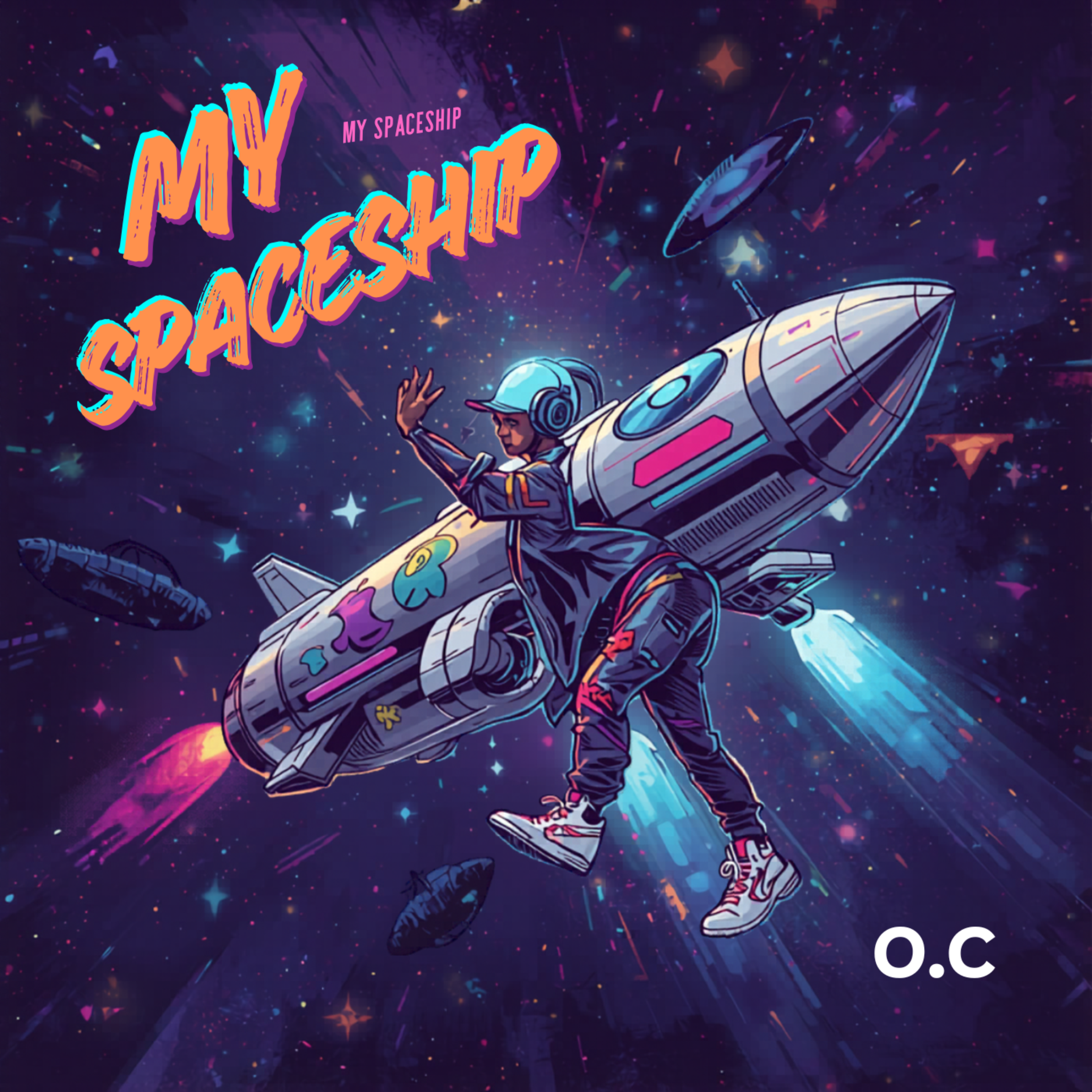 Hop In My Spaceship by ChefBoy O.C. cover art