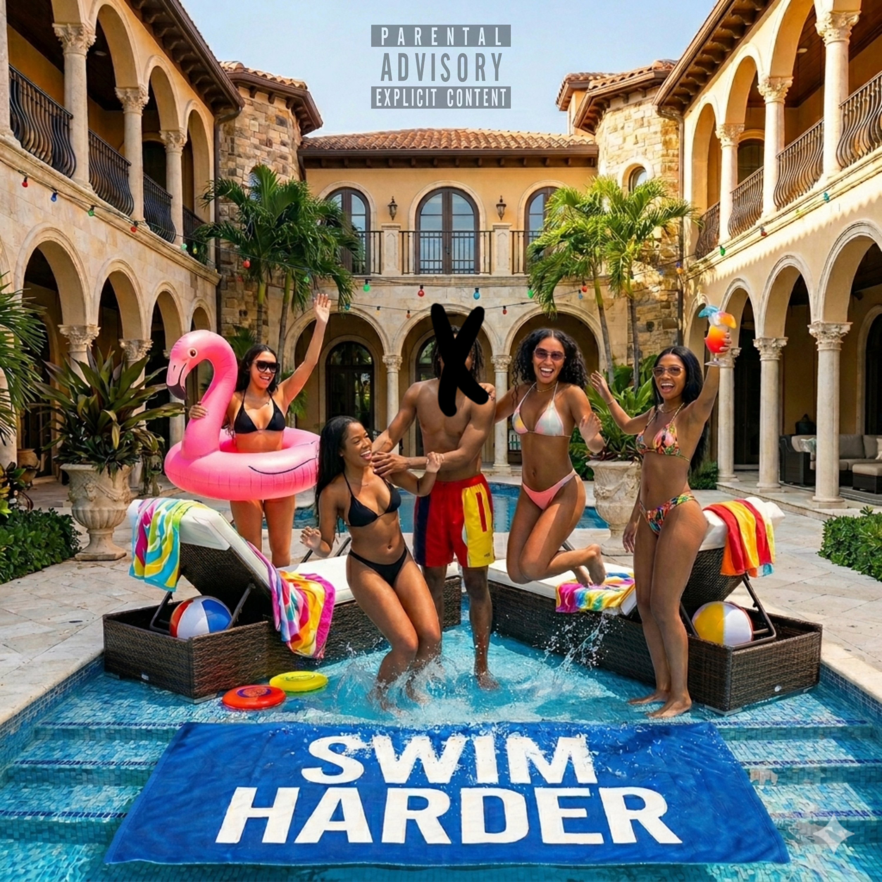 Swim Harder by DAKIID cover art